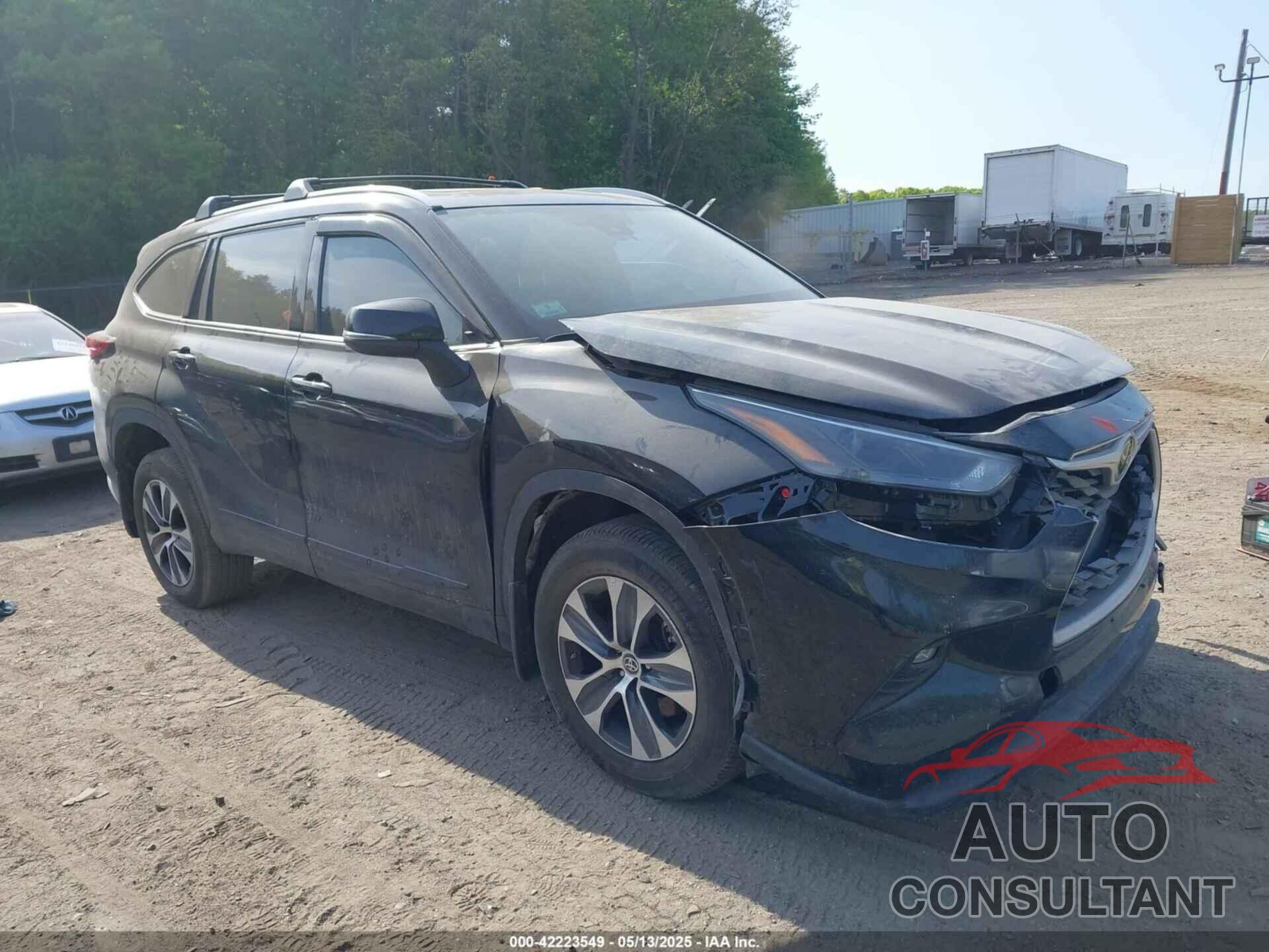 TOYOTA HIGHLANDER 2022 - 5TDGZRBH9NS578954