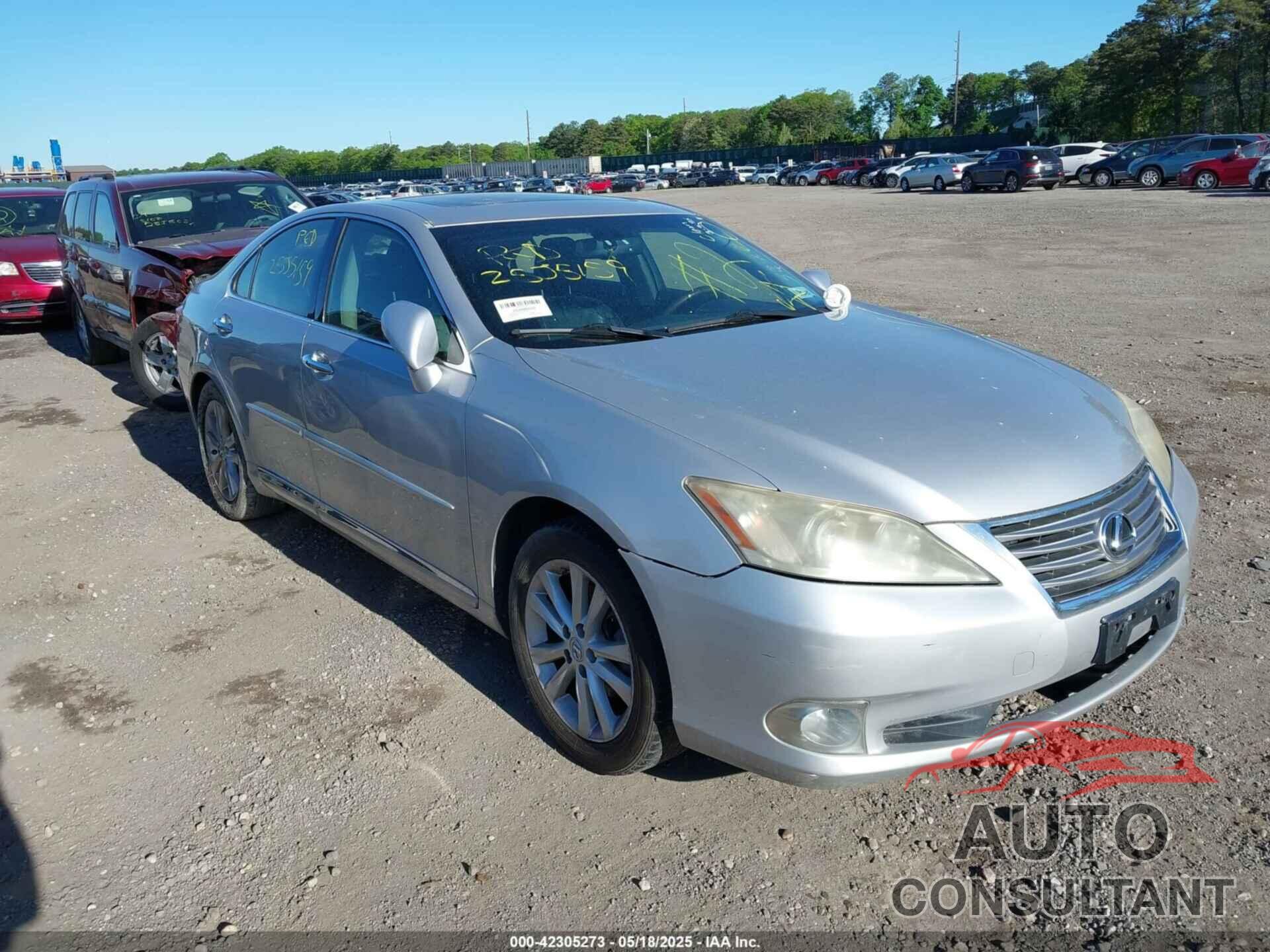 LEXUS ES 350 2012 - JTHBK1EG0C2482894