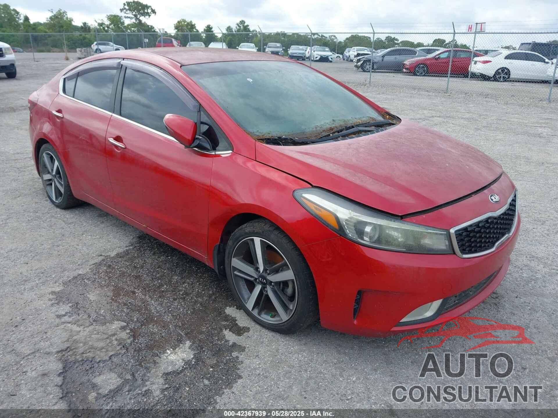 KIA FORTE 2017 - 3KPFL4A87HE007172
