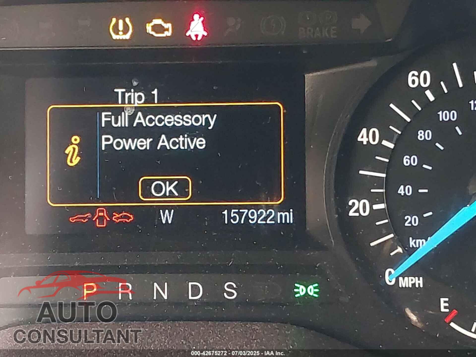 FORD EDGE 2016 - 2FMPK3J97GBC00093