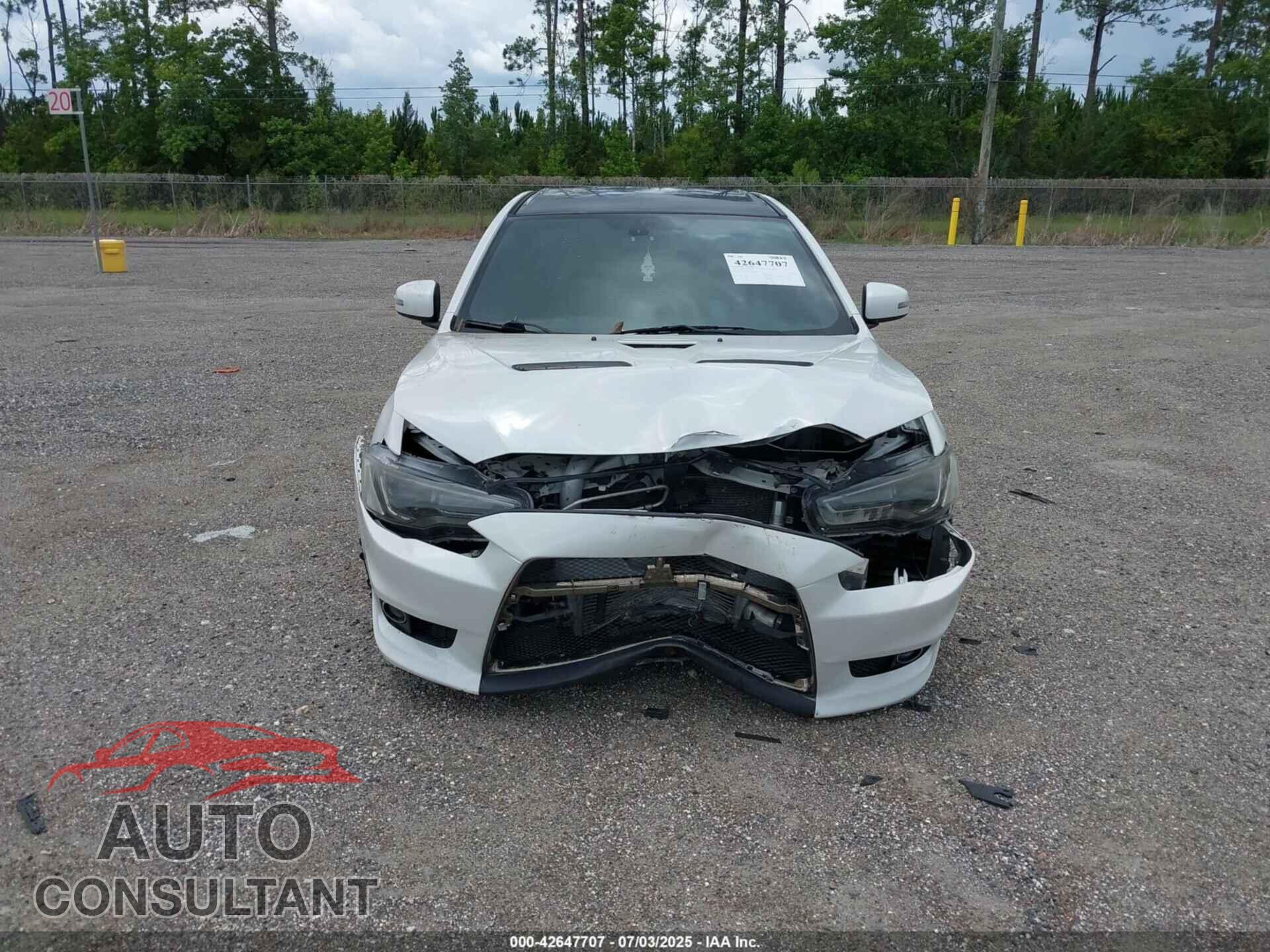 MITSUBISHI LANCER EVOLUTION 2015 - JA32W7FV5FU028234