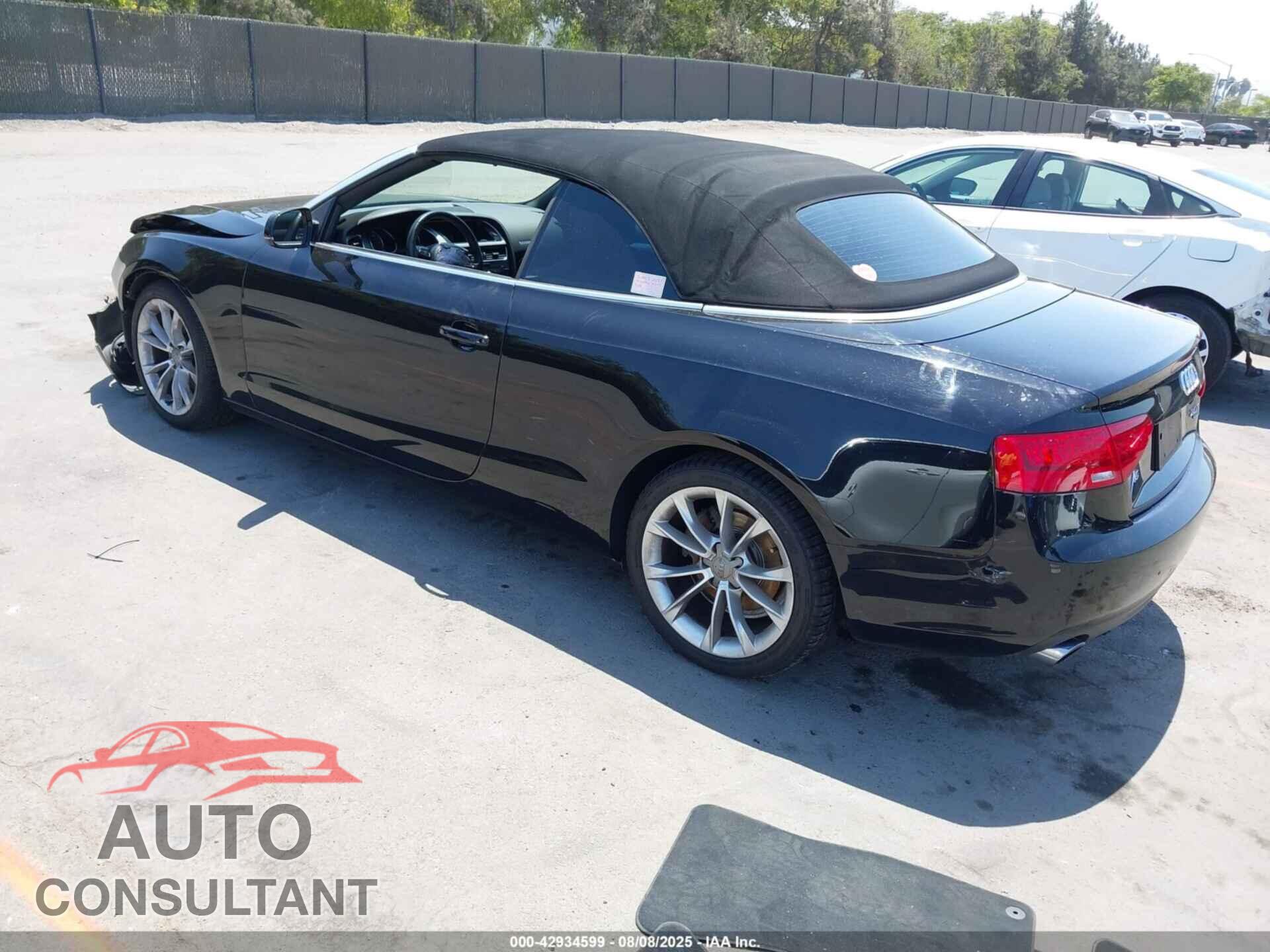 AUDI A5 2013 - WAUCFAFH9DN012748