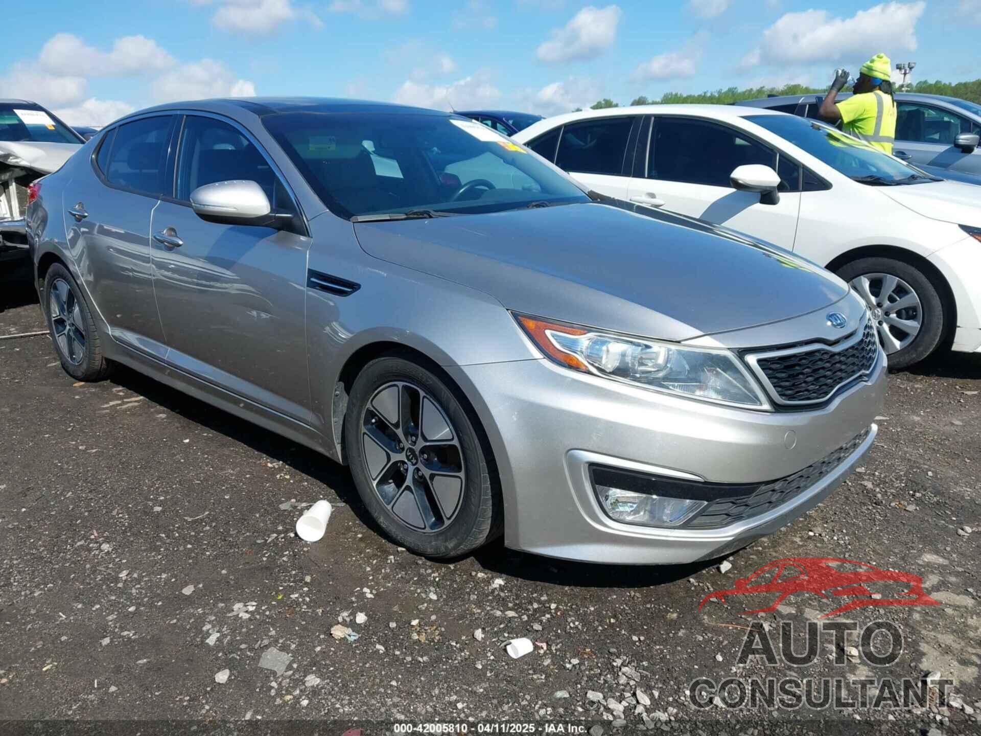 KIA OPTIMA HYBRID 2012 - KNAGM4AD6C5012721