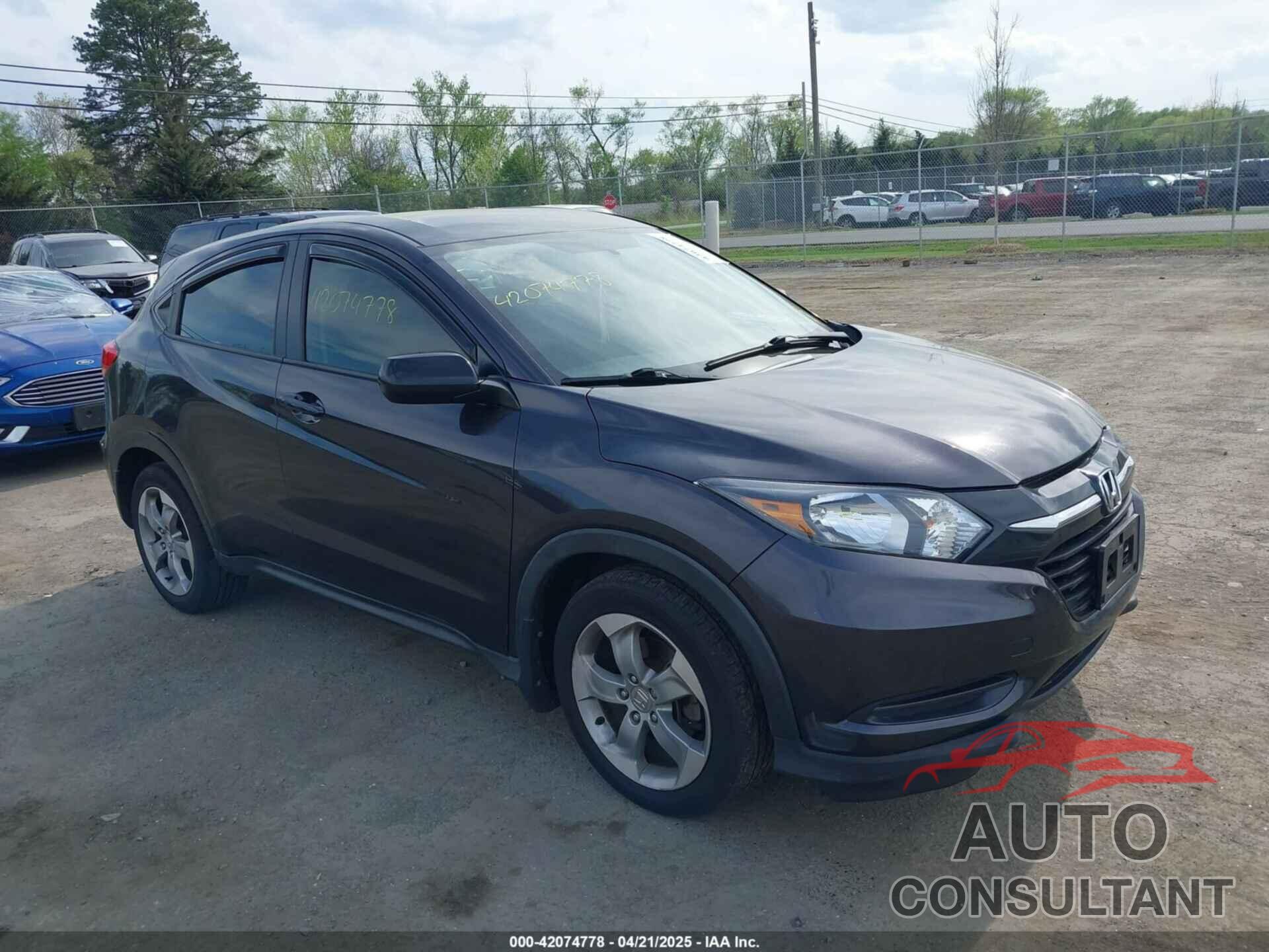 HONDA HR-V 2017 - 3CZRU5H31HM701804