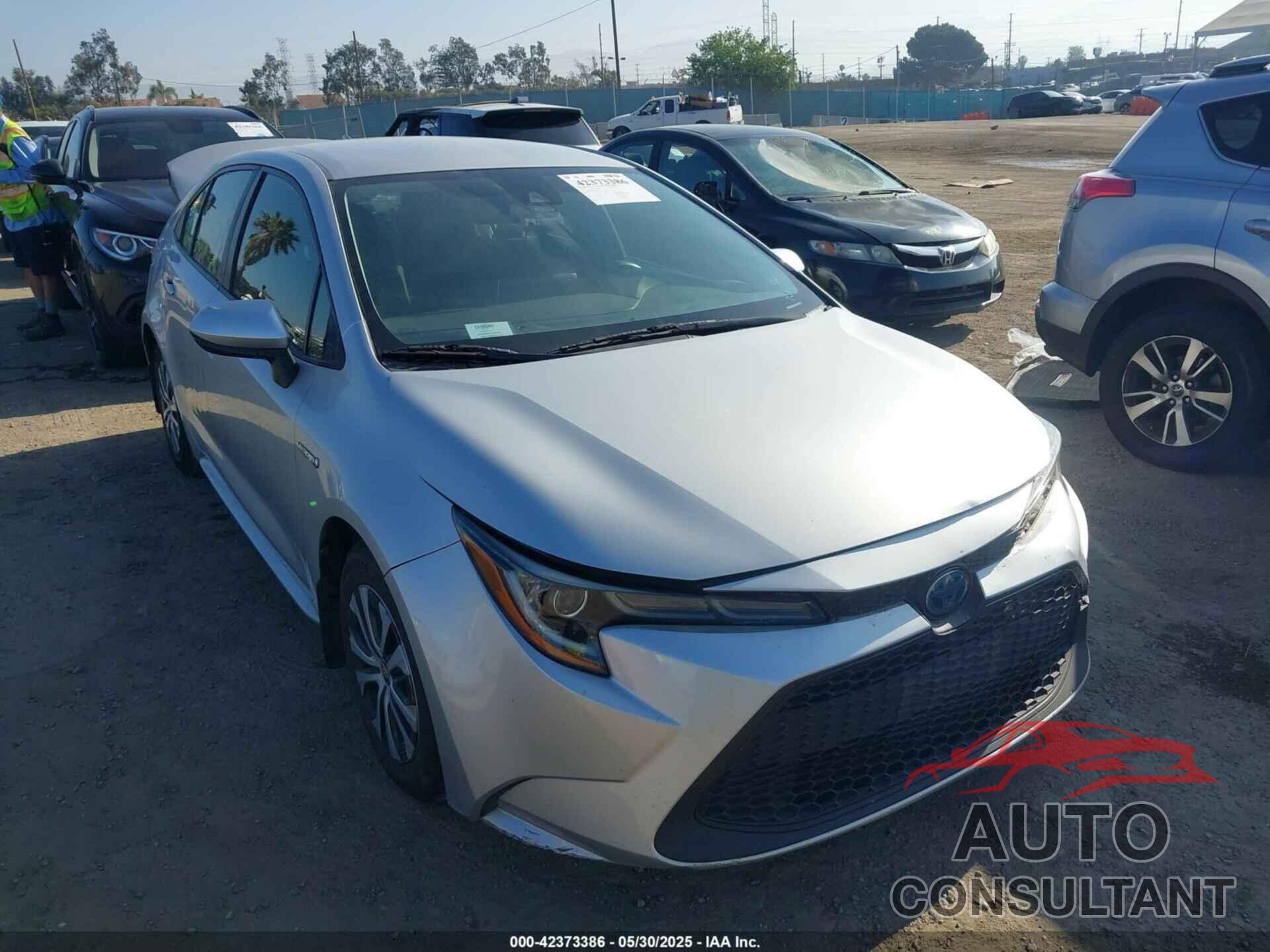 TOYOTA COROLLA 2020 - JTDEBRBE1LJ020012