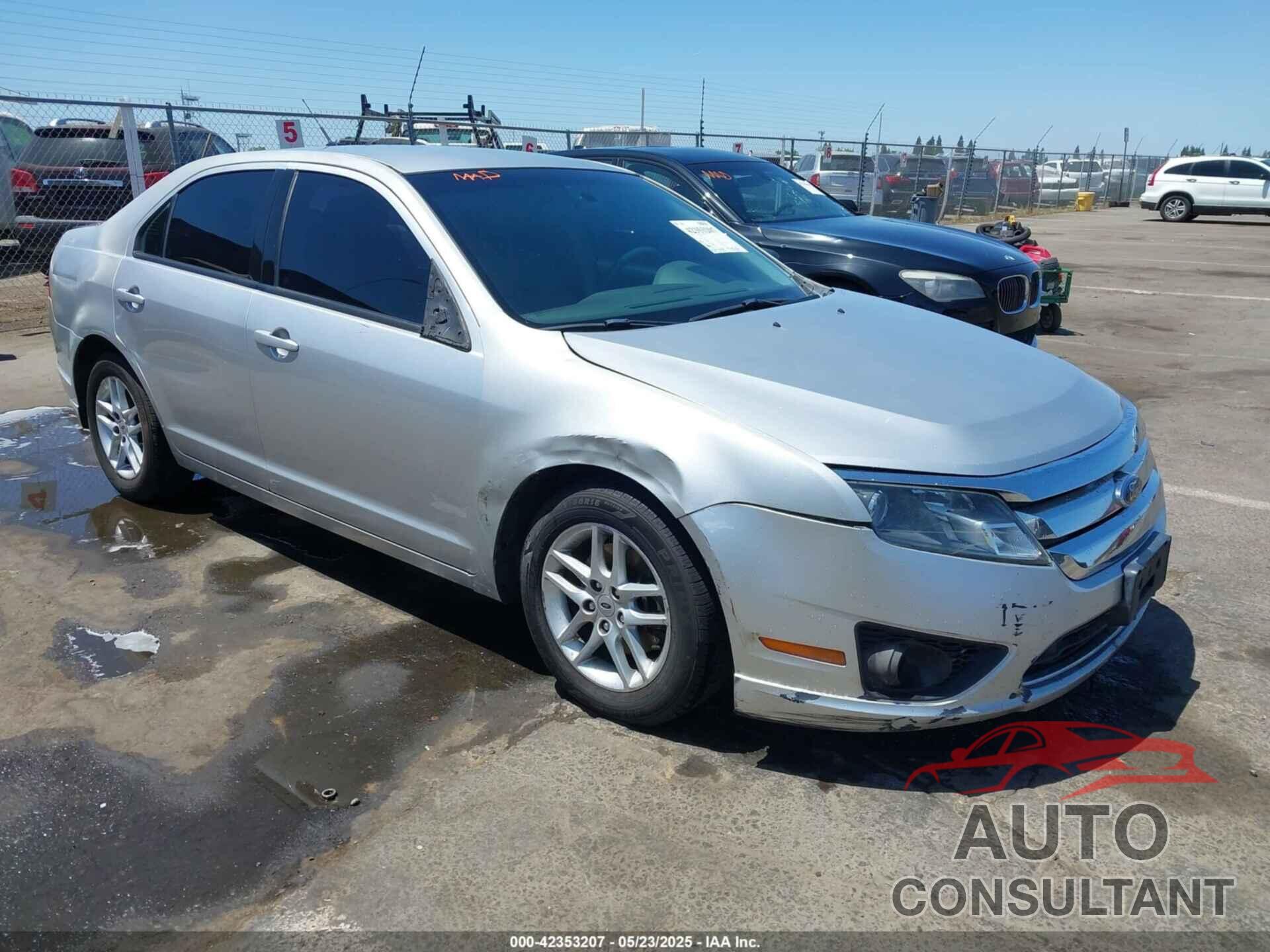 FORD FUSION 2012 - 3FAHP0GA4CR365806