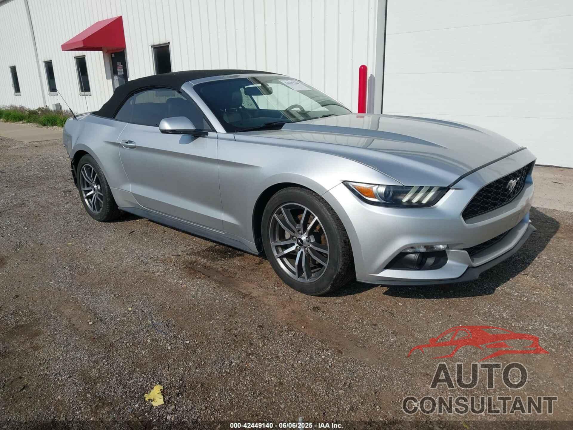 FORD MUSTANG 2016 - 1FATP8UH8G5274945