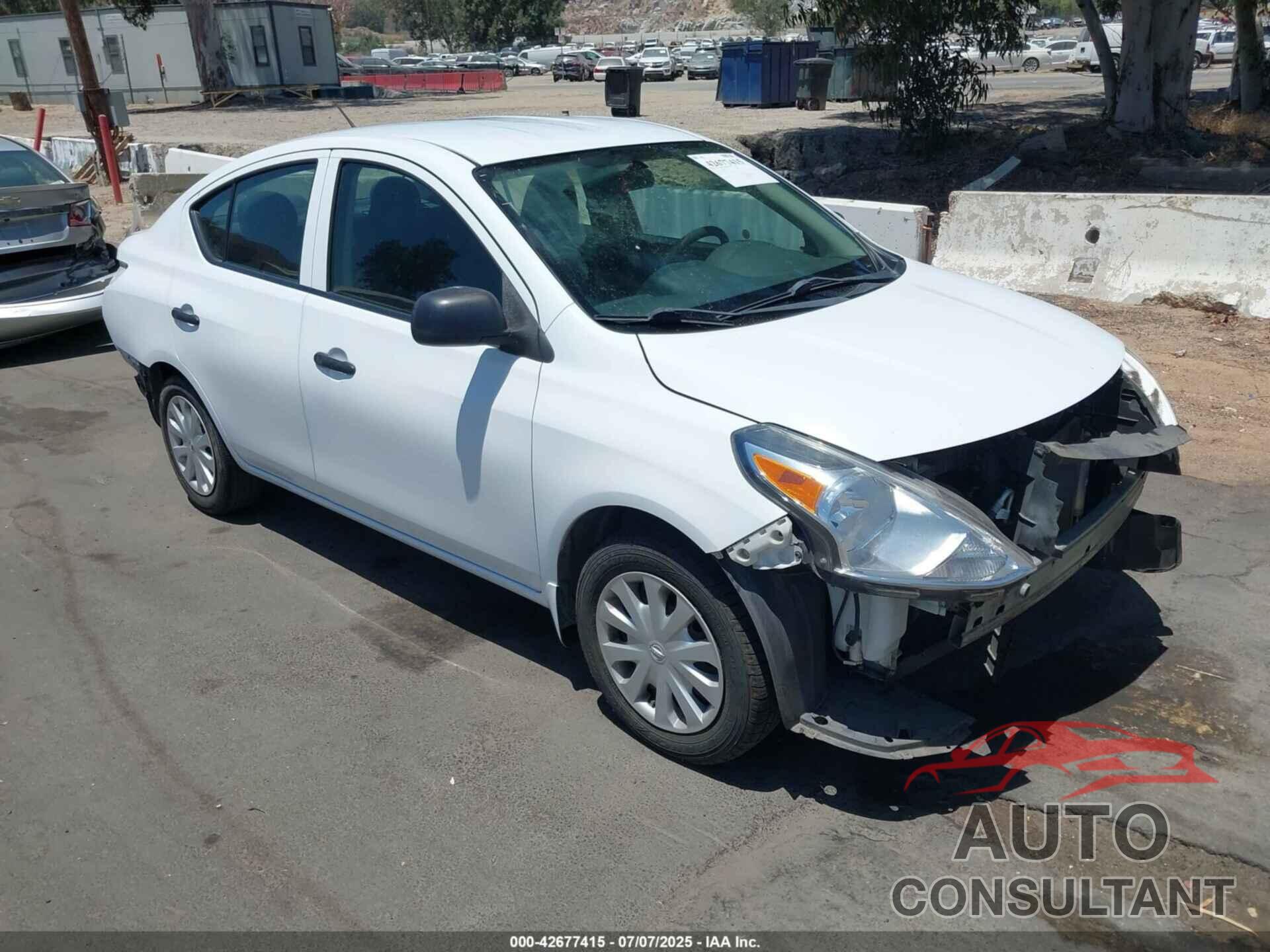 NISSAN VERSA 2015 - 3N1CN7APXFL943109