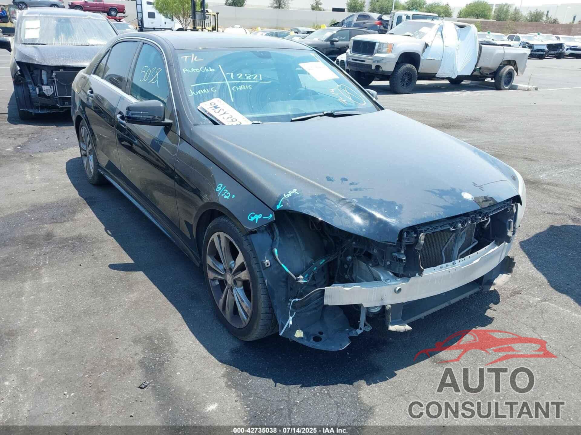 MERCEDES-BENZ E 350 2014 - WDDHF5KB5EB041335