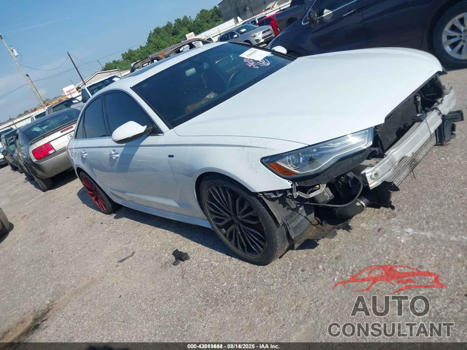 AUDI A6 2016 - WAUDFAFC3GN086051