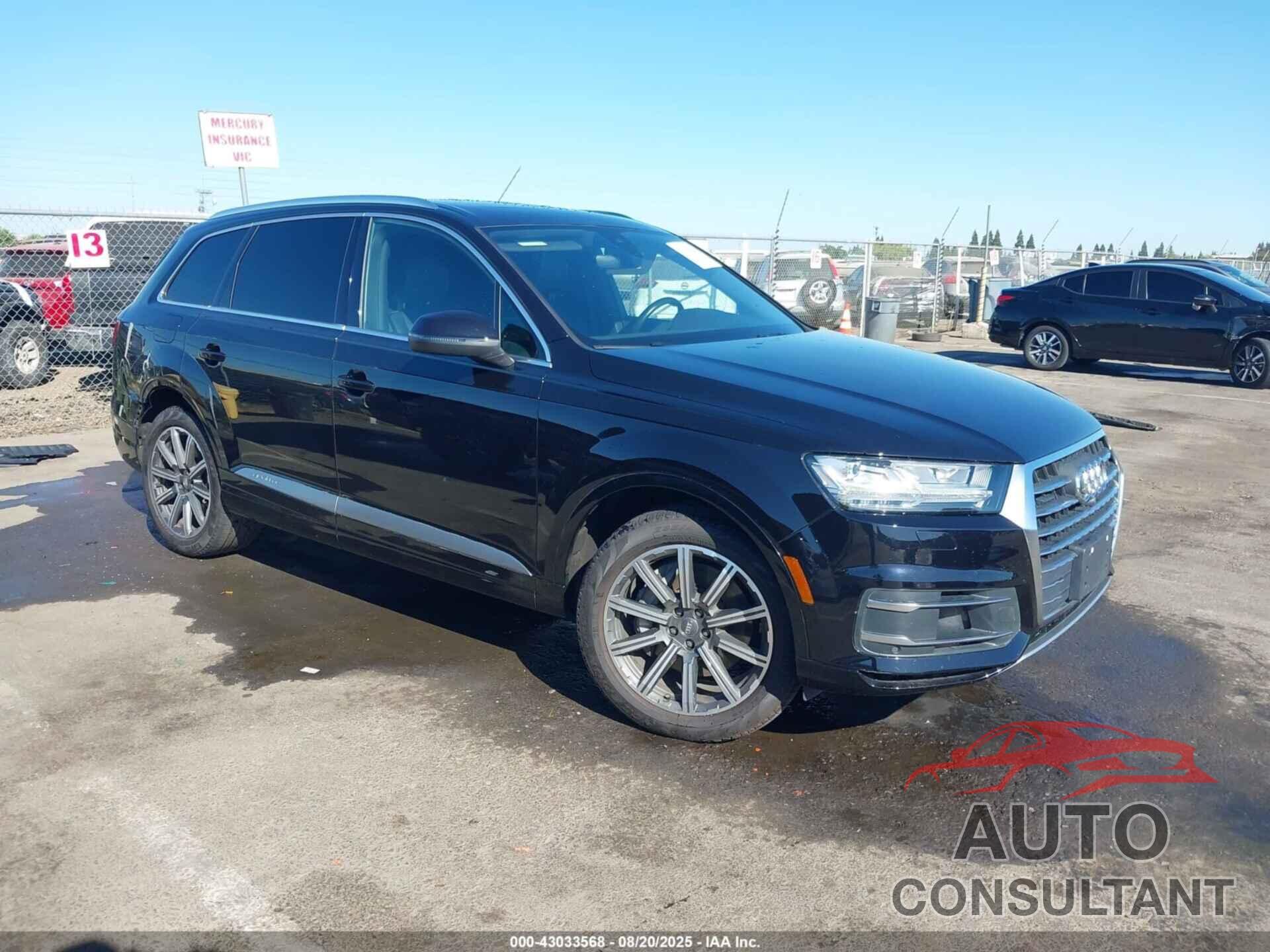 AUDI Q7 2017 - WA1LAAF70HD030747