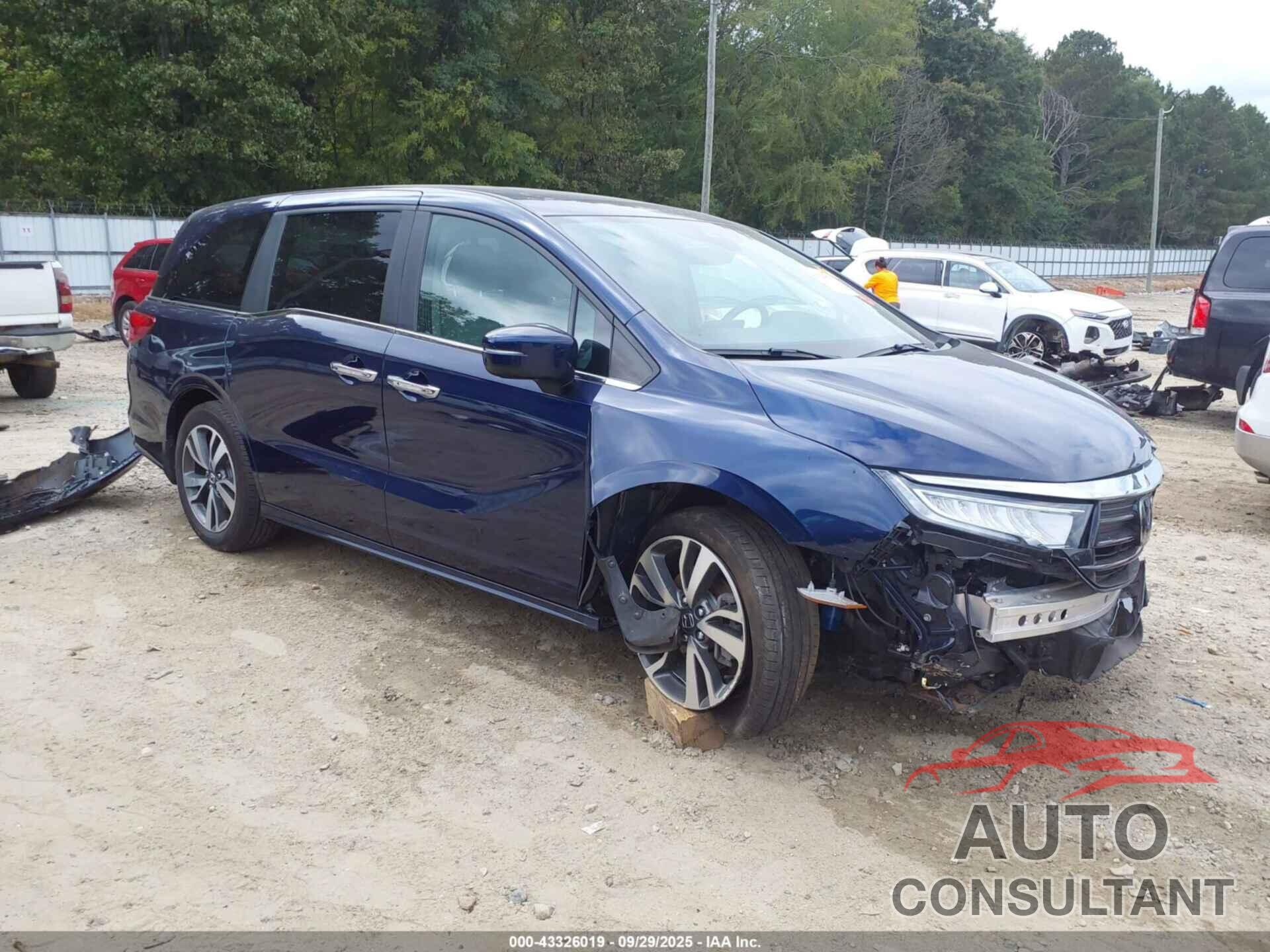 HONDA ODYSSEY 2022 - 5FNRL6H80NB022004