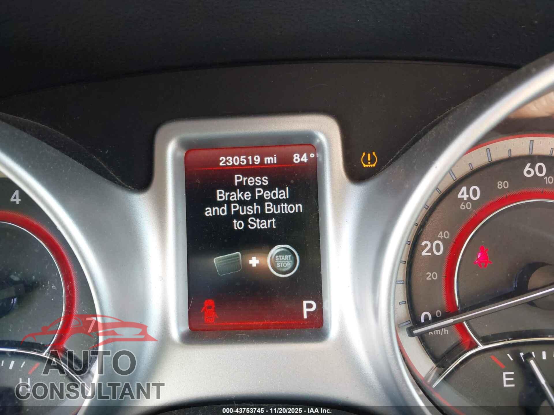 DODGE JOURNEY 2017 - 3C4PDCAB7HT538214
