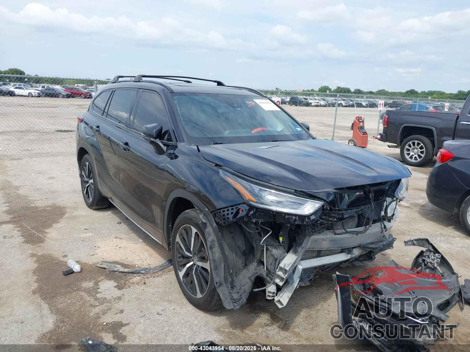 TOYOTA HIGHLANDER 2021 - 5TDJZRAH5MS060121