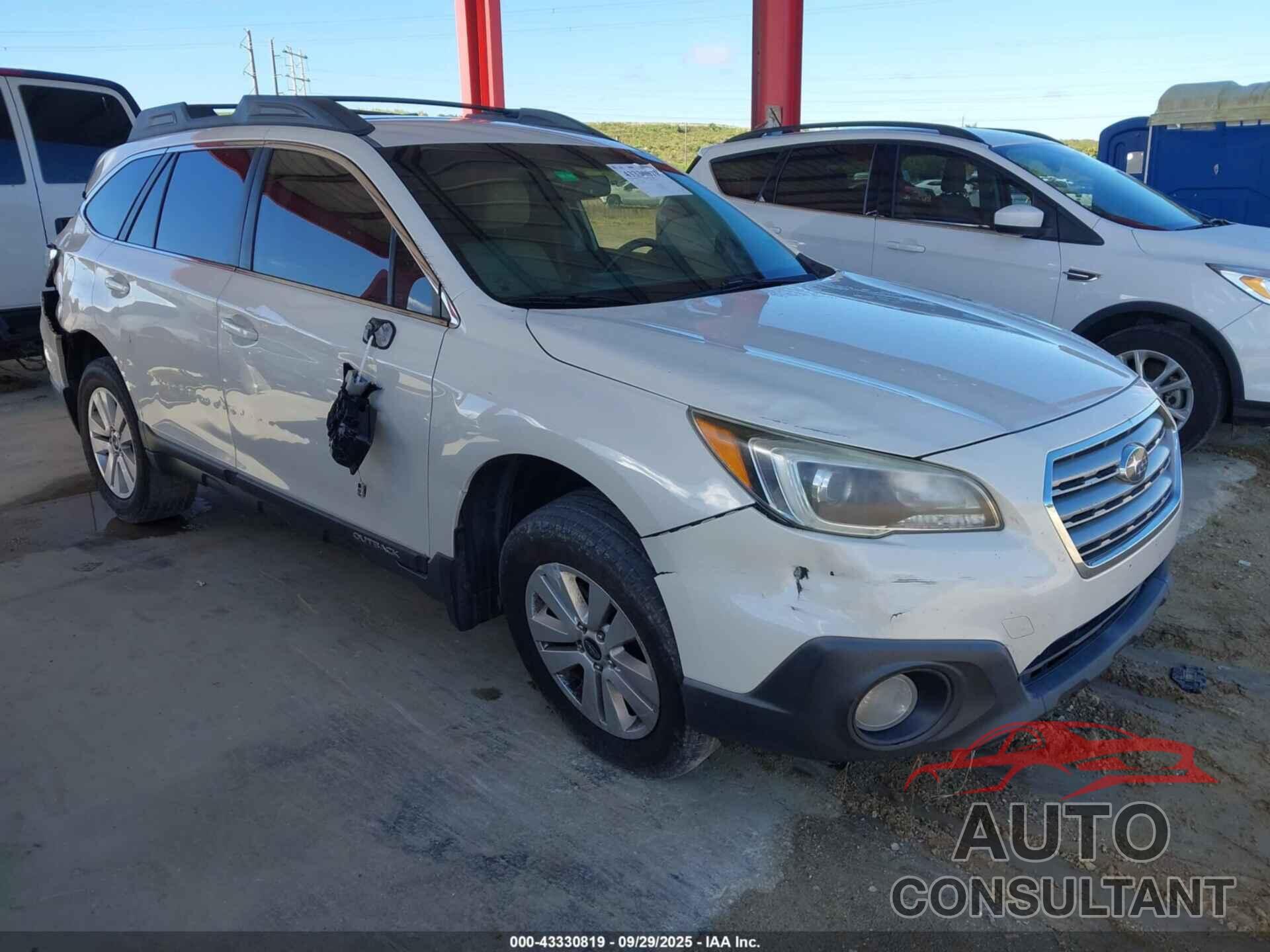 SUBARU OUTBACK 2016 - 4S4BSACC1G3256828