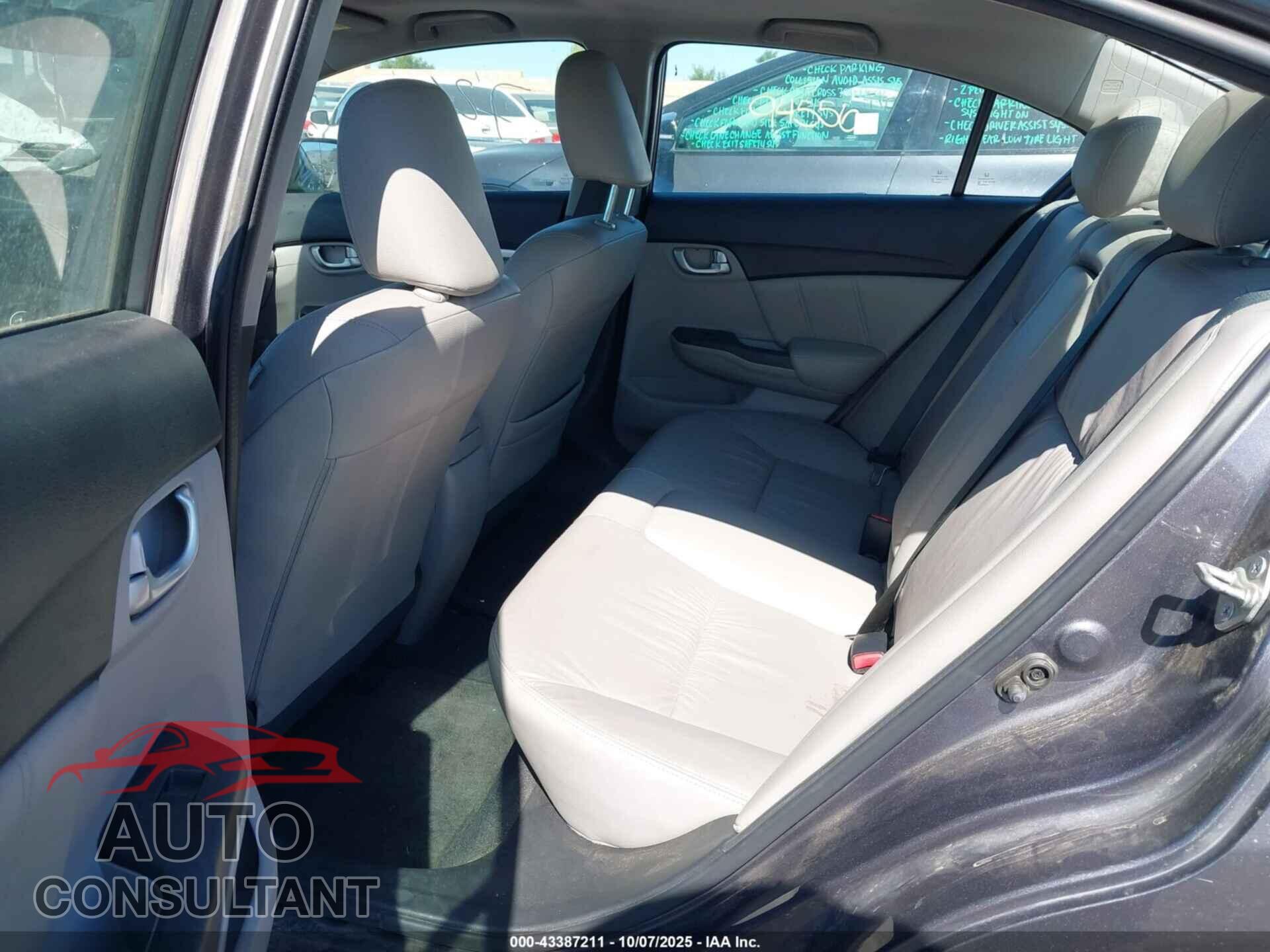 HONDA CIVIC 2015 - 19XFB2F91FE200567