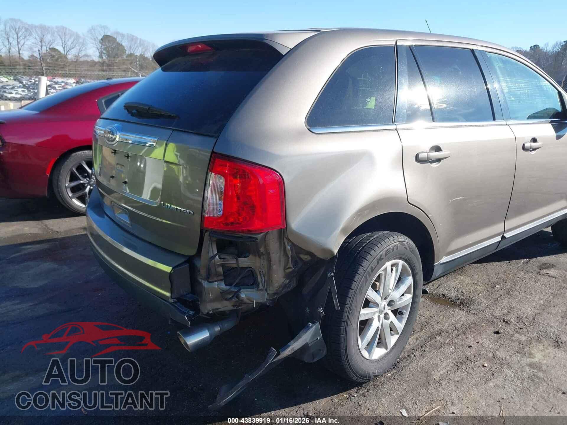 FORD EDGE 2012 - 2FMDK3KC5CBA19825