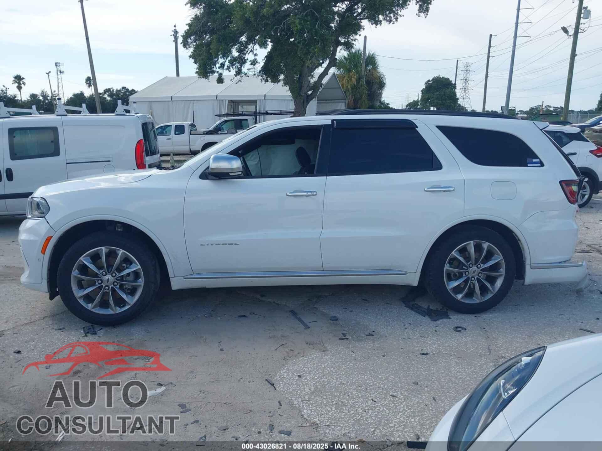 DODGE DURANGO 2021 - 1C4RDJEGXMC886386