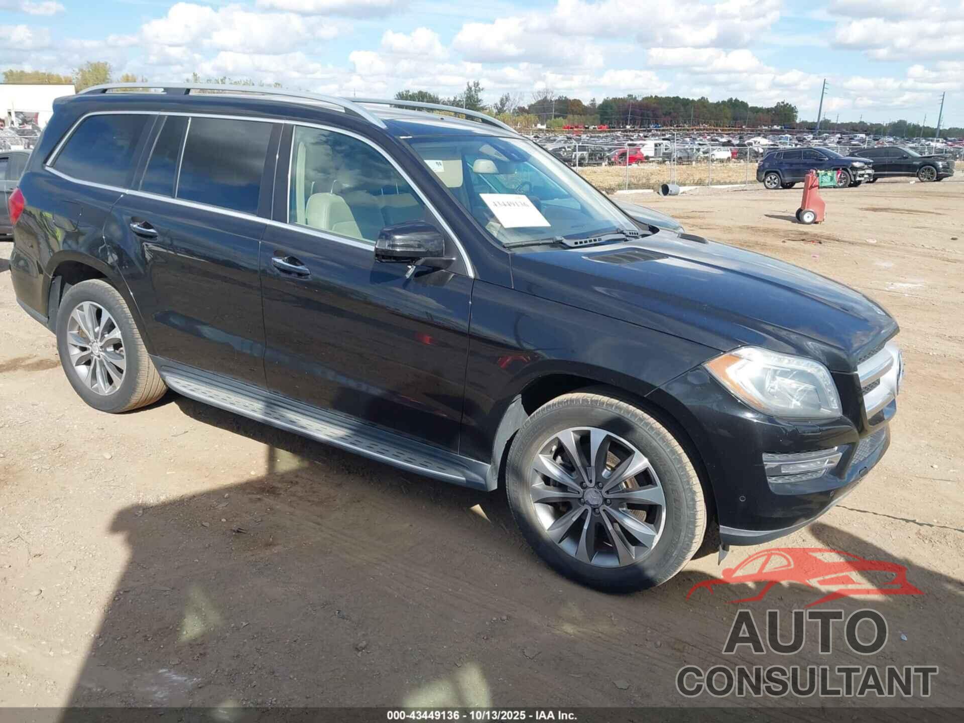 MERCEDES-BENZ GL 450 2013 - 4JGDF7CE2DA192856