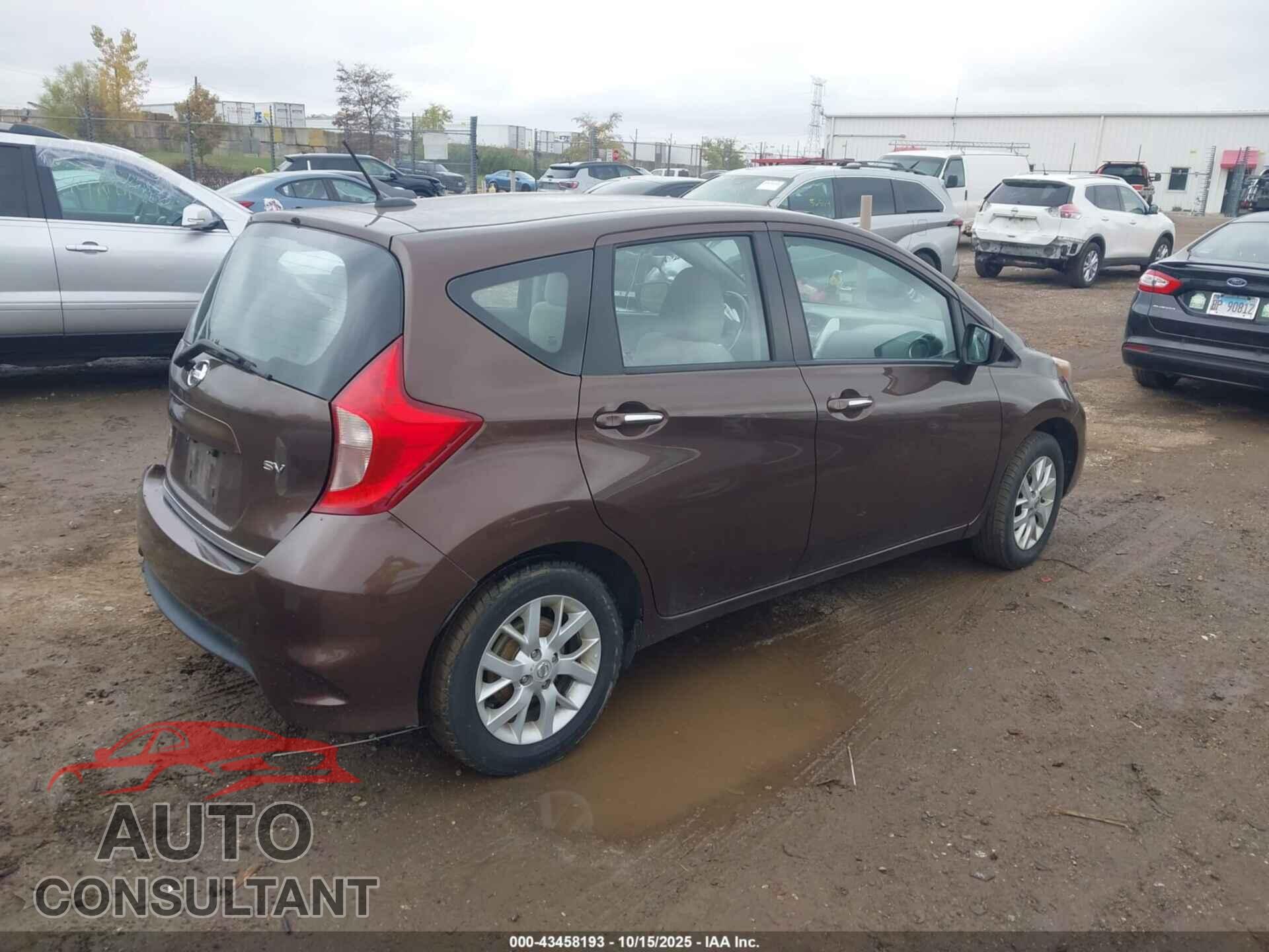 NISSAN VERSA NOTE 2017 - 3N1CE2CP3HL352350