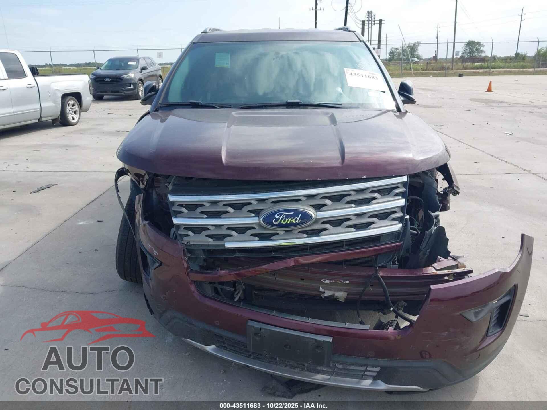 FORD EXPLORER 2018 - 1FM5K7D83JGB30075