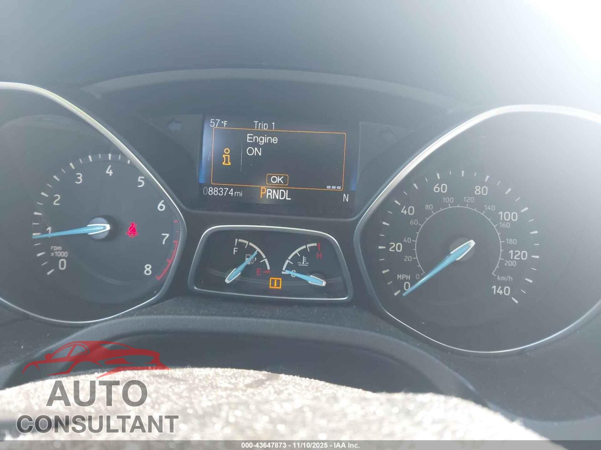FORD FOCUS 2015 - 1FADP3F27FL350357