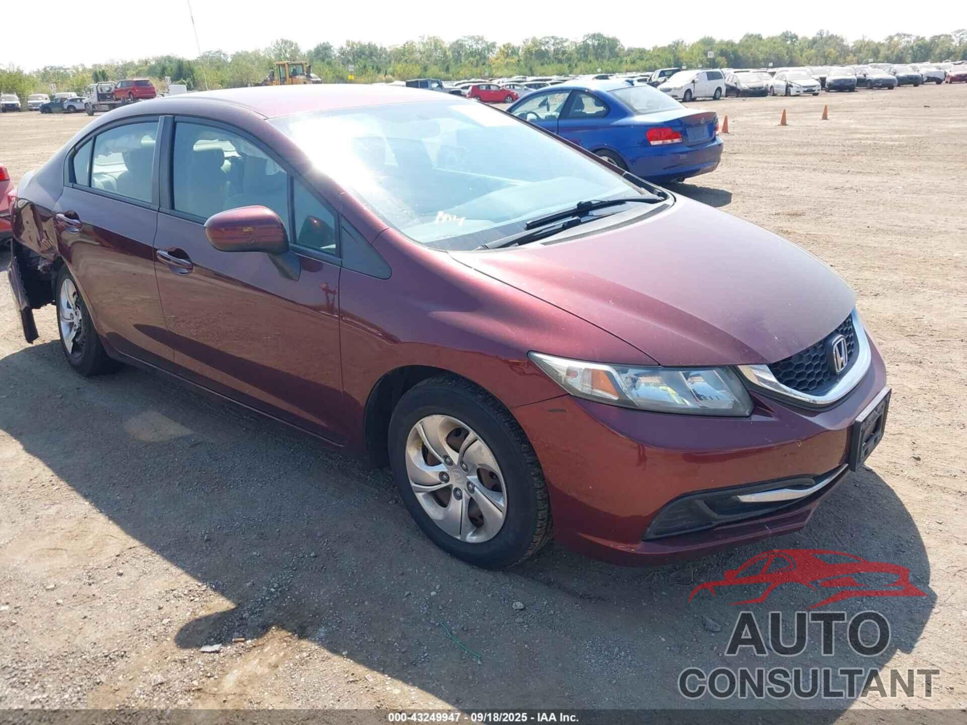 HONDA CIVIC 2015 - 19XFB2F52FE101527