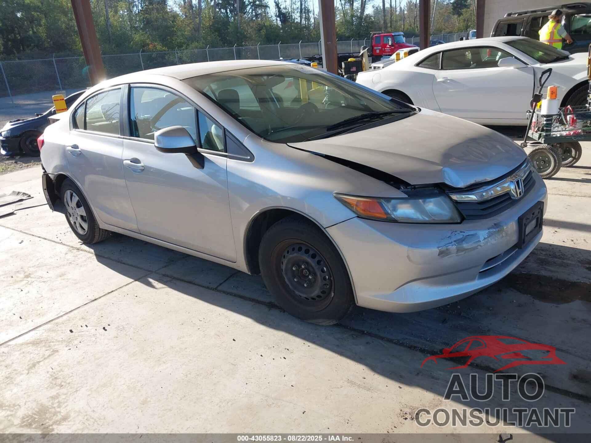 HONDA CIVIC 2012 - 19XFB2F5XCE339654