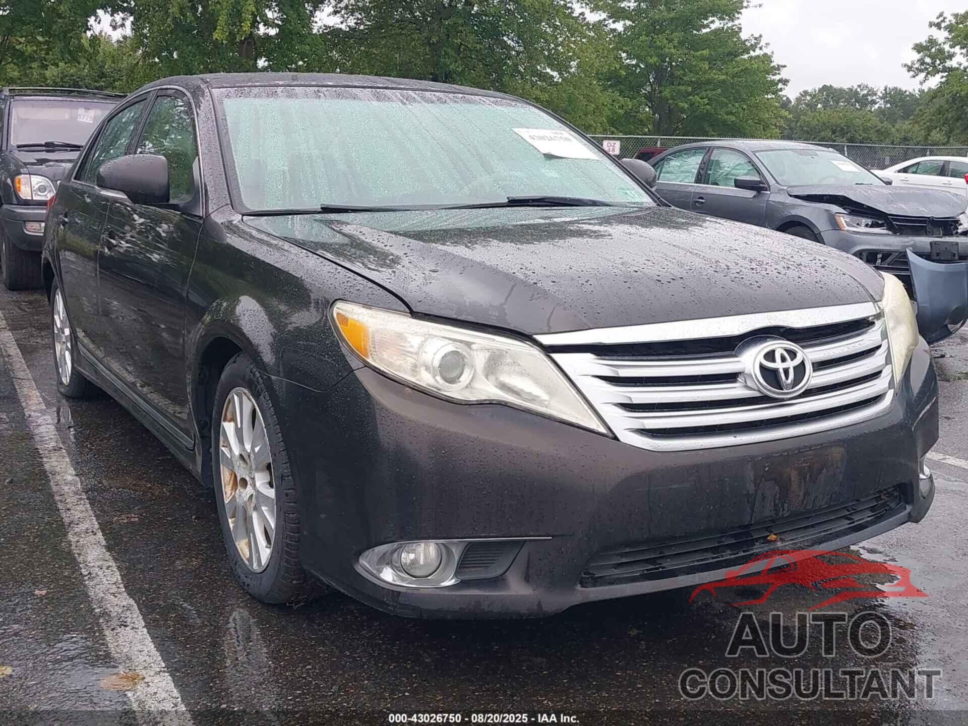 TOYOTA AVALON 2011 - 4T1BK3DB7BU379456