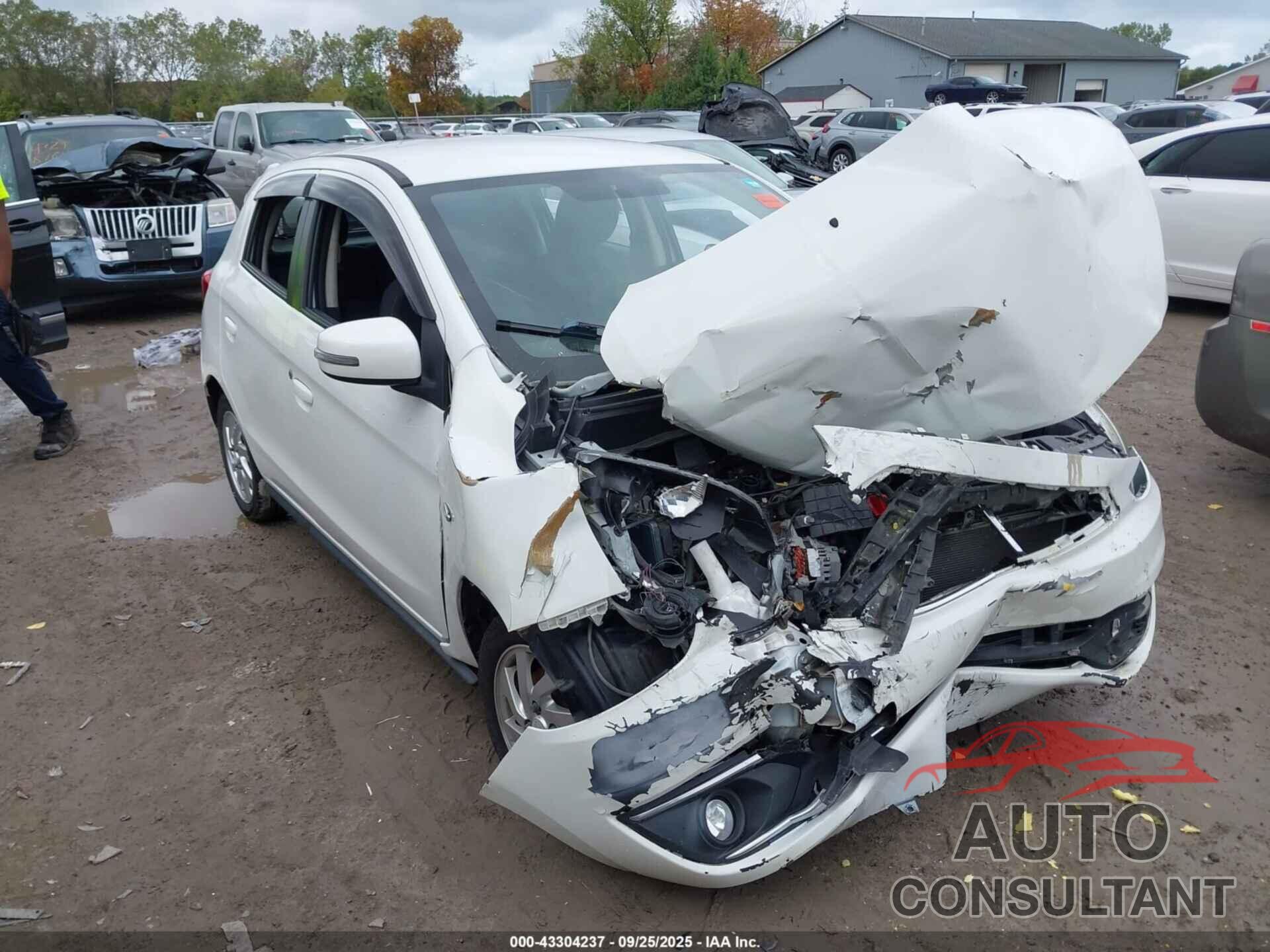 MITSUBISHI MIRAGE 2017 - ML32A4HJ3HH009737
