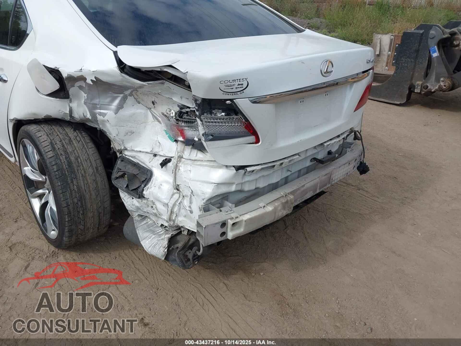 LEXUS LS 460 2012 - JTHBL5EF7C5112830
