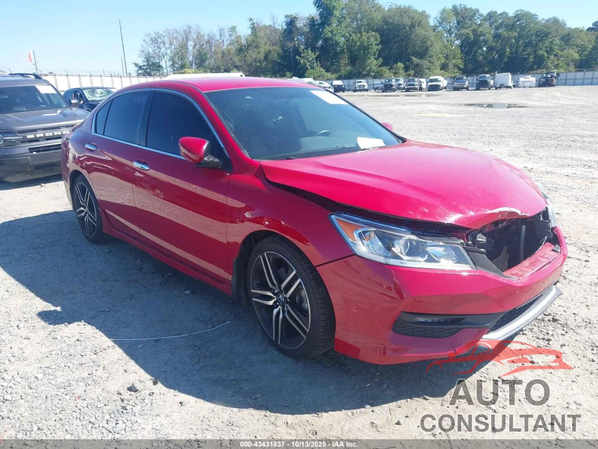 HONDA ACCORD 2016 - 1HGCR2F5XGA096548