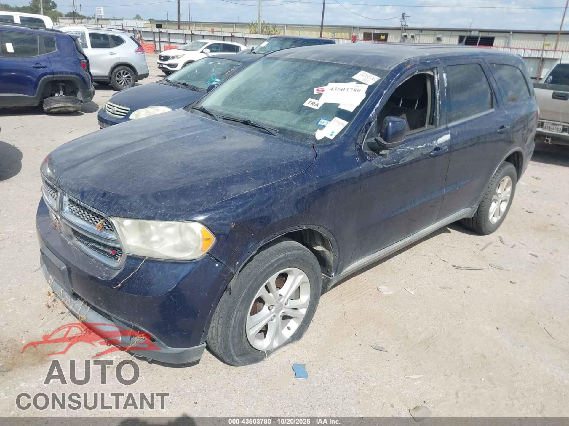 DODGE DURANGO 2013 - 1C4RDHAG1DC680386