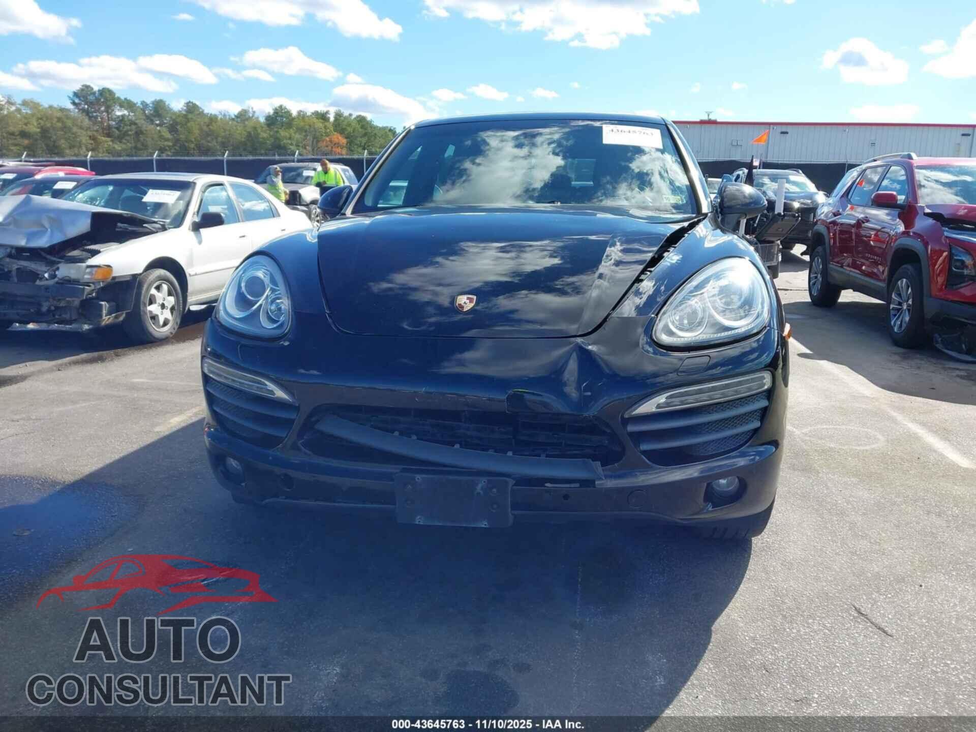 PORSCHE CAYENNE 2012 - WP1AB2A21CLA44729