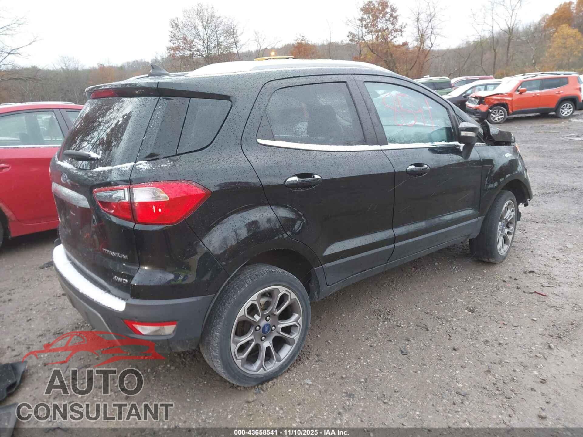 FORD ECOSPORT 2021 - MAJ6S3KL4MC403860