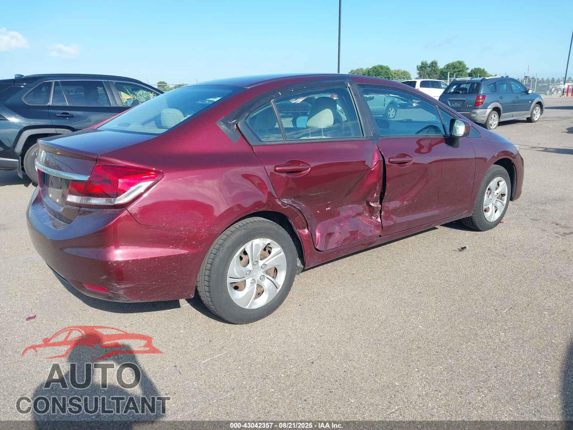 HONDA CIVIC 2015 - 19XFB2F53FE062012
