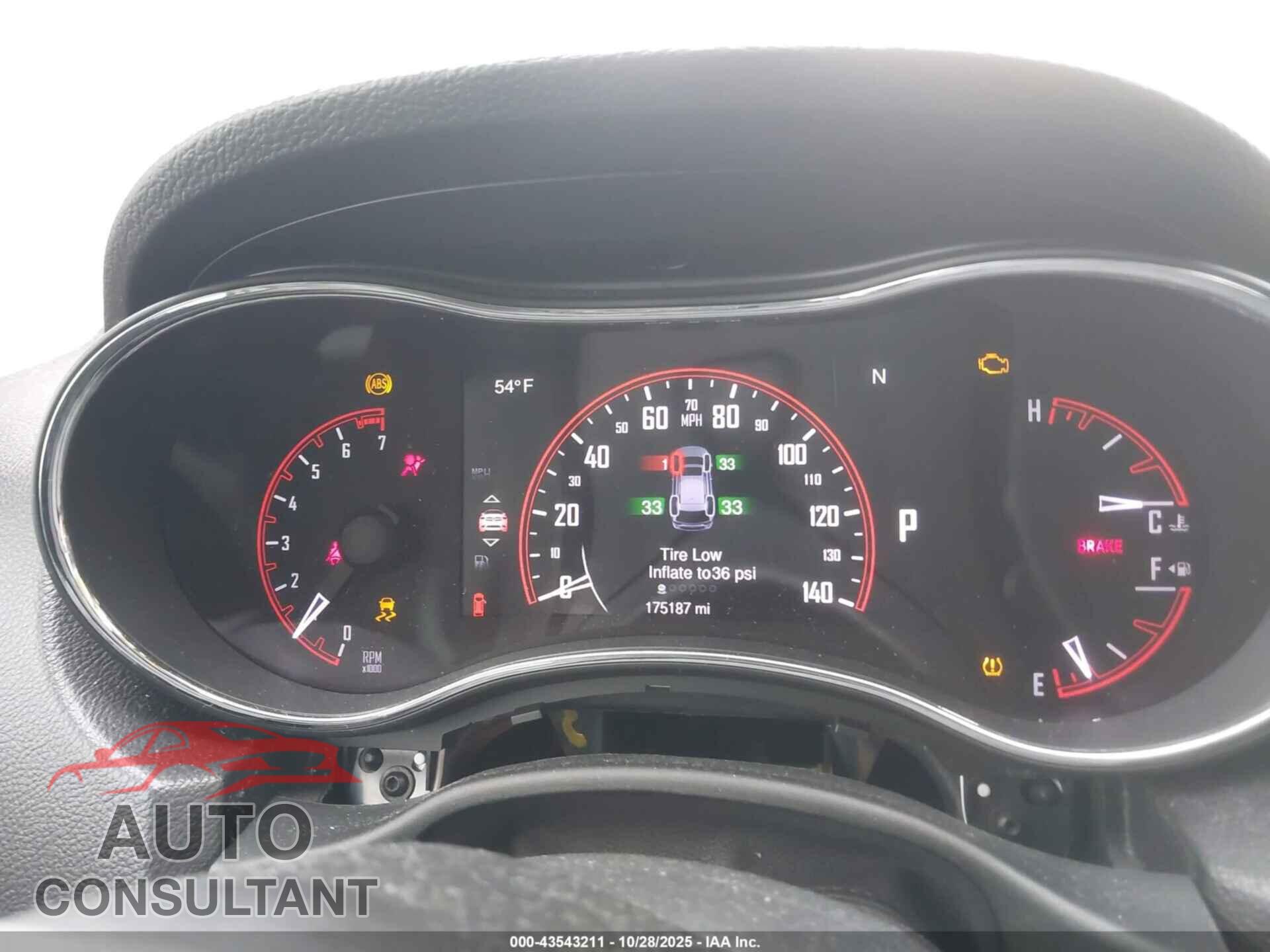 DODGE DURANGO 2014 - 1C4RDJDG2EC287131