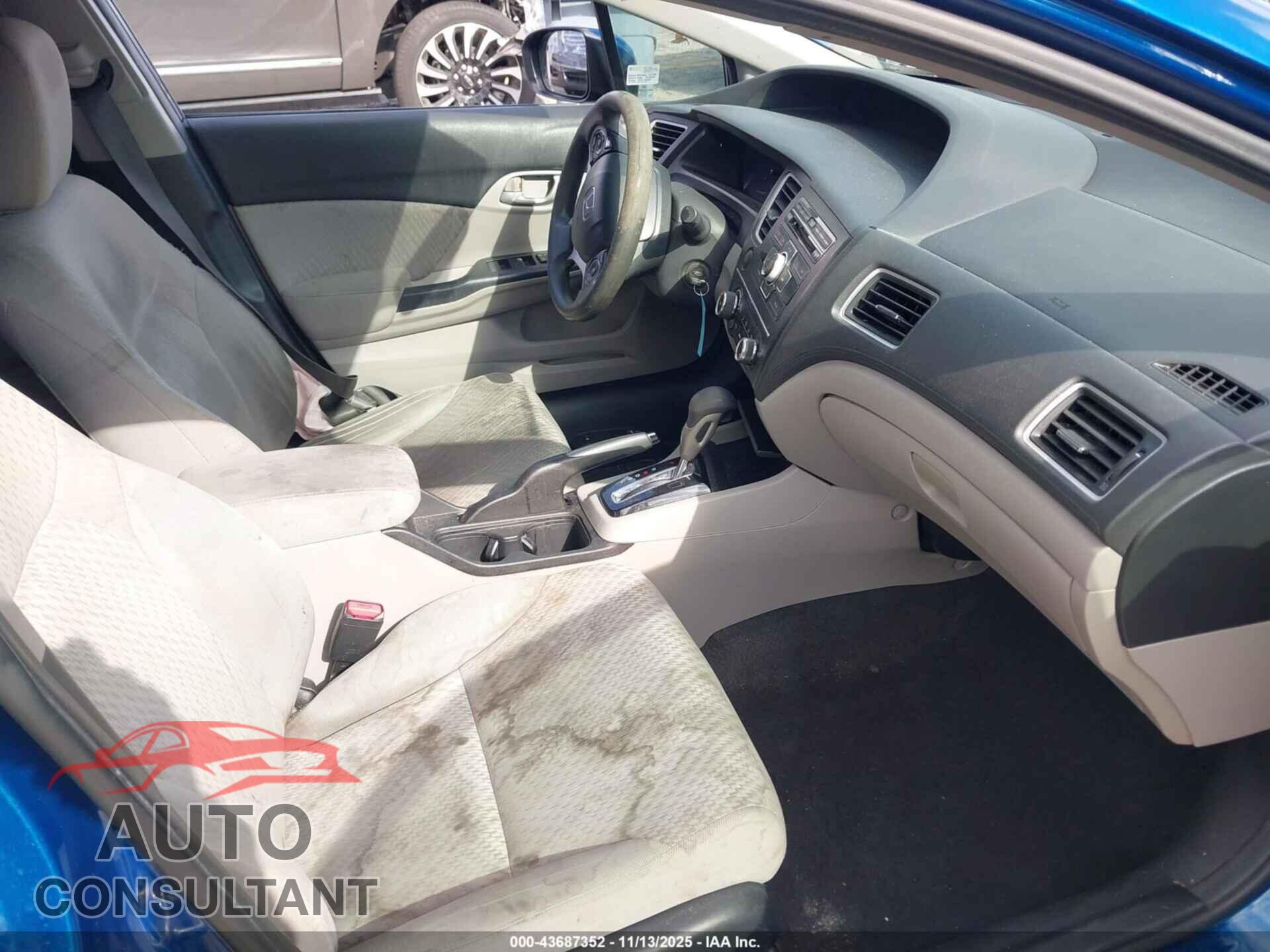 HONDA CIVIC 2014 - 19XFB2F59EE209609