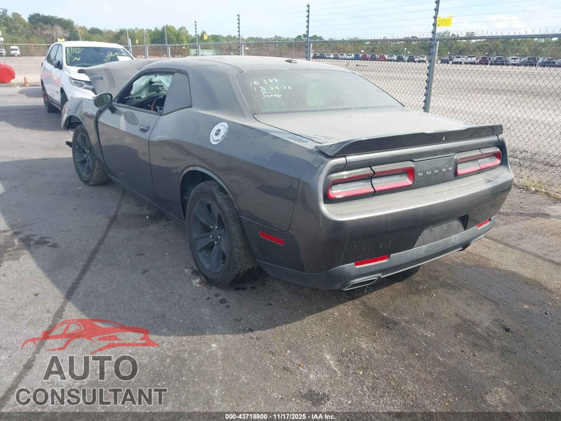 DODGE CHALLENGER 2019 - 2C3CDZAG4KH620399