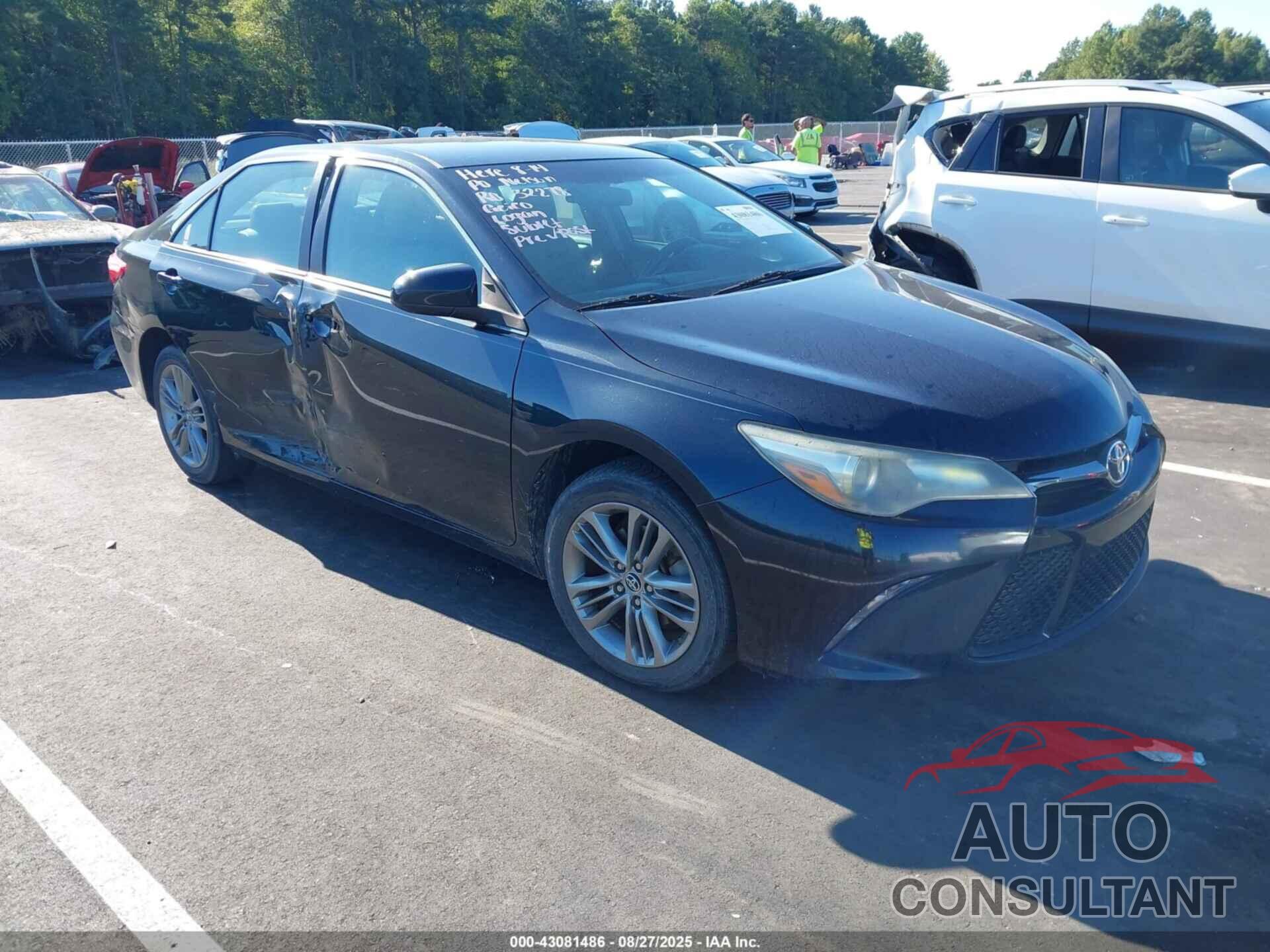 TOYOTA CAMRY 2015 - 4T1BF1FK2FU075401