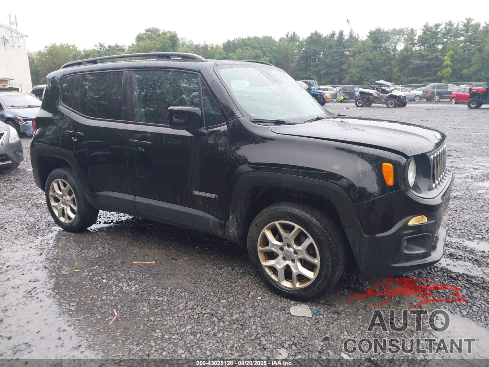 JEEP RENEGADE 2016 - ZACCJBBT3GPD53558