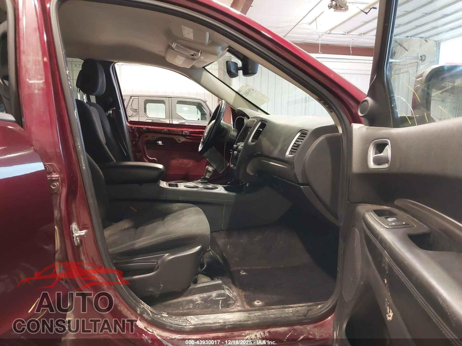 DODGE DURANGO 2019 - 1C4RDJAG3KC585543