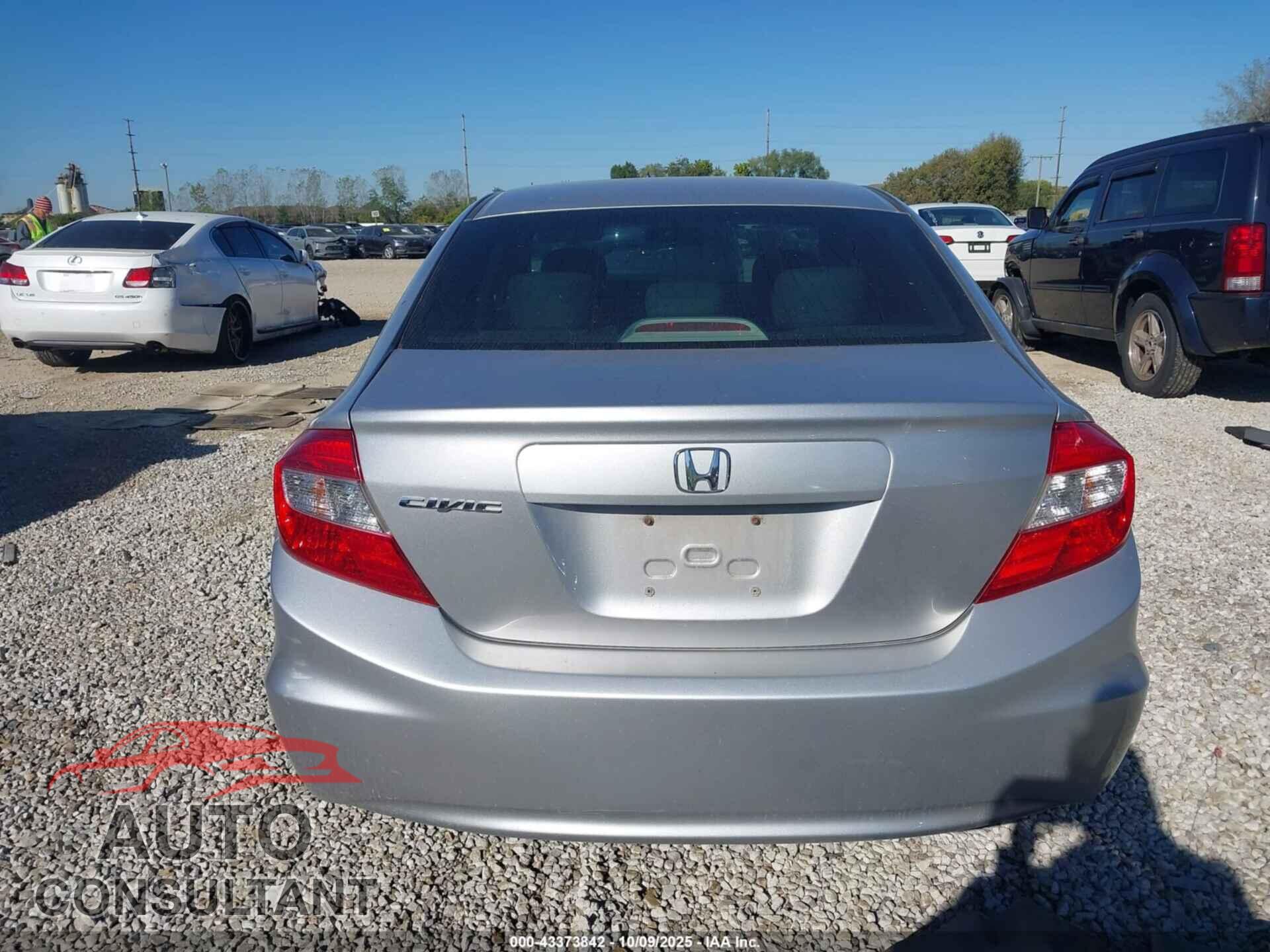 HONDA CIVIC 2012 - 19XFB2F81CE050513