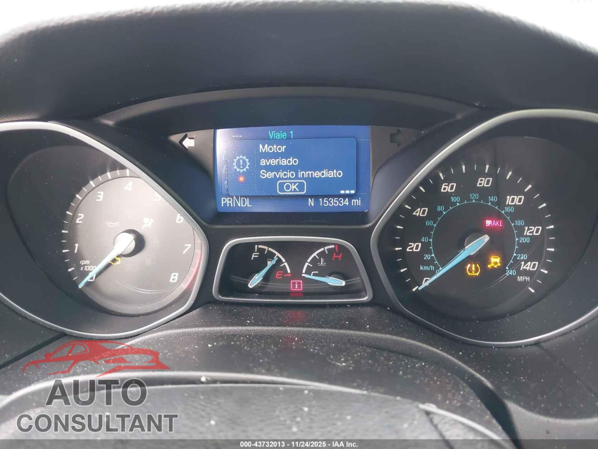 FORD FOCUS 2014 - 1FADP3F27EL200425
