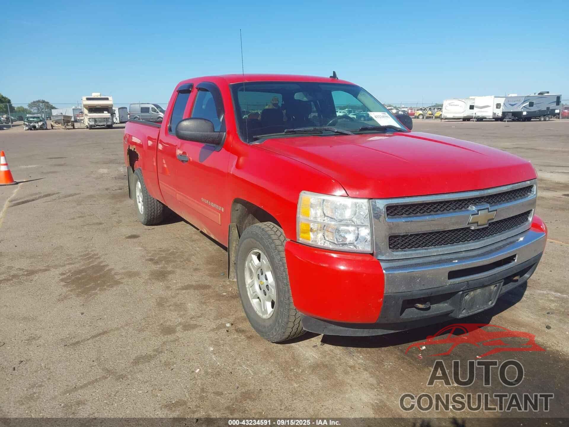 CHEVROLET SILVERADO 1500 2009 - 1GCEK29039Z196488
