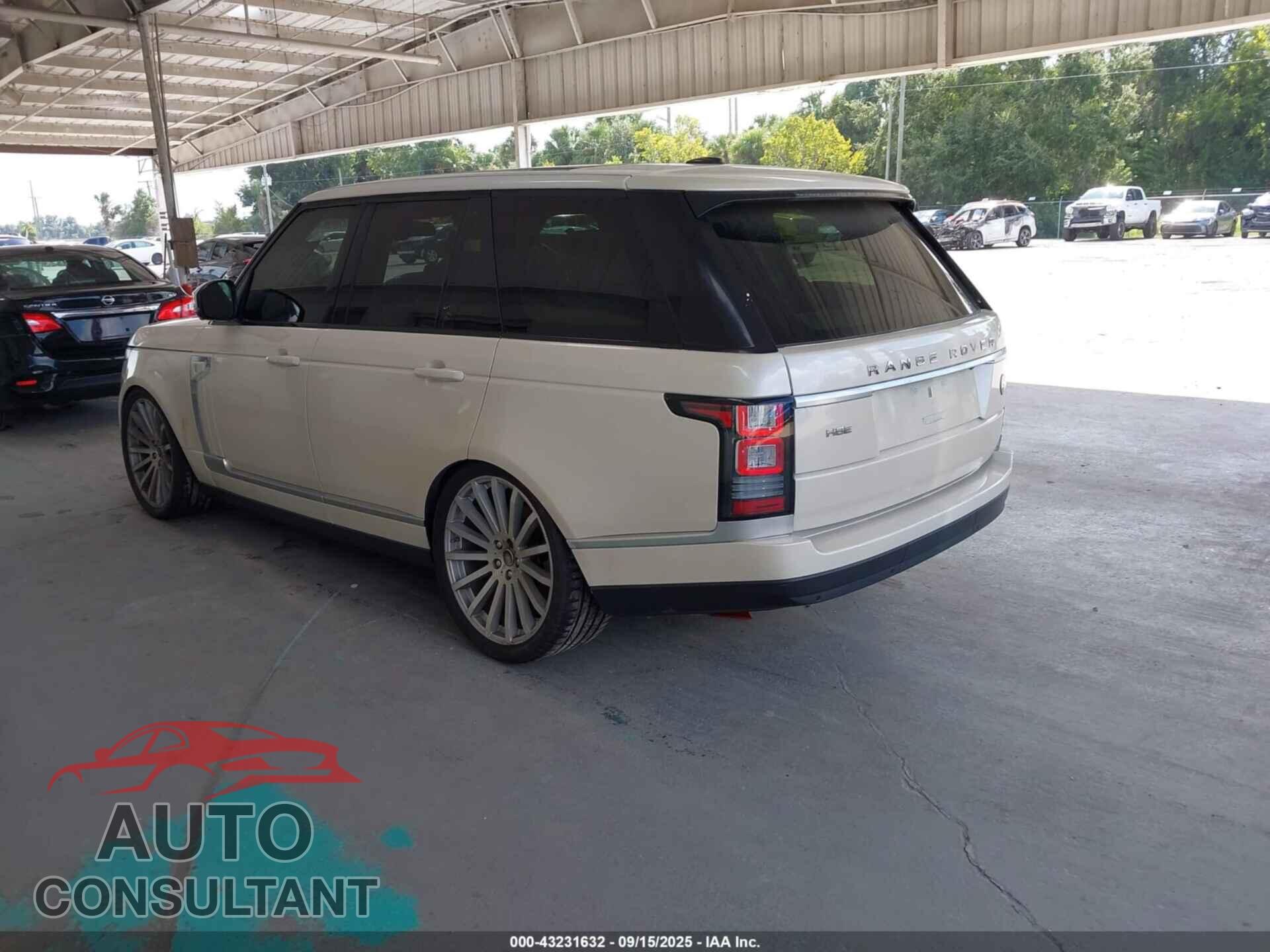 LAND ROVER RANGE ROVER 2013 - SALGS2DF7DA104917
