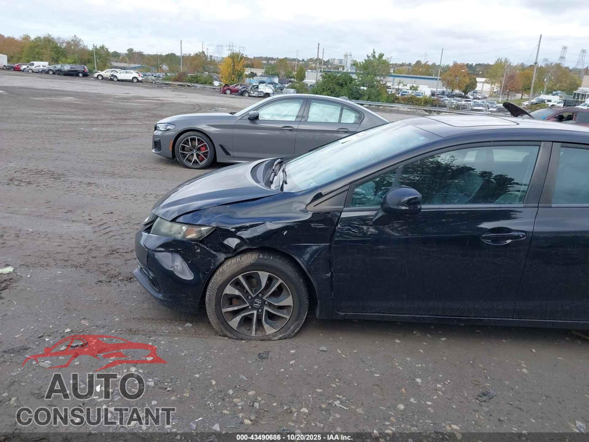 HONDA CIVIC 2013 - 19XFB2F94DE250764