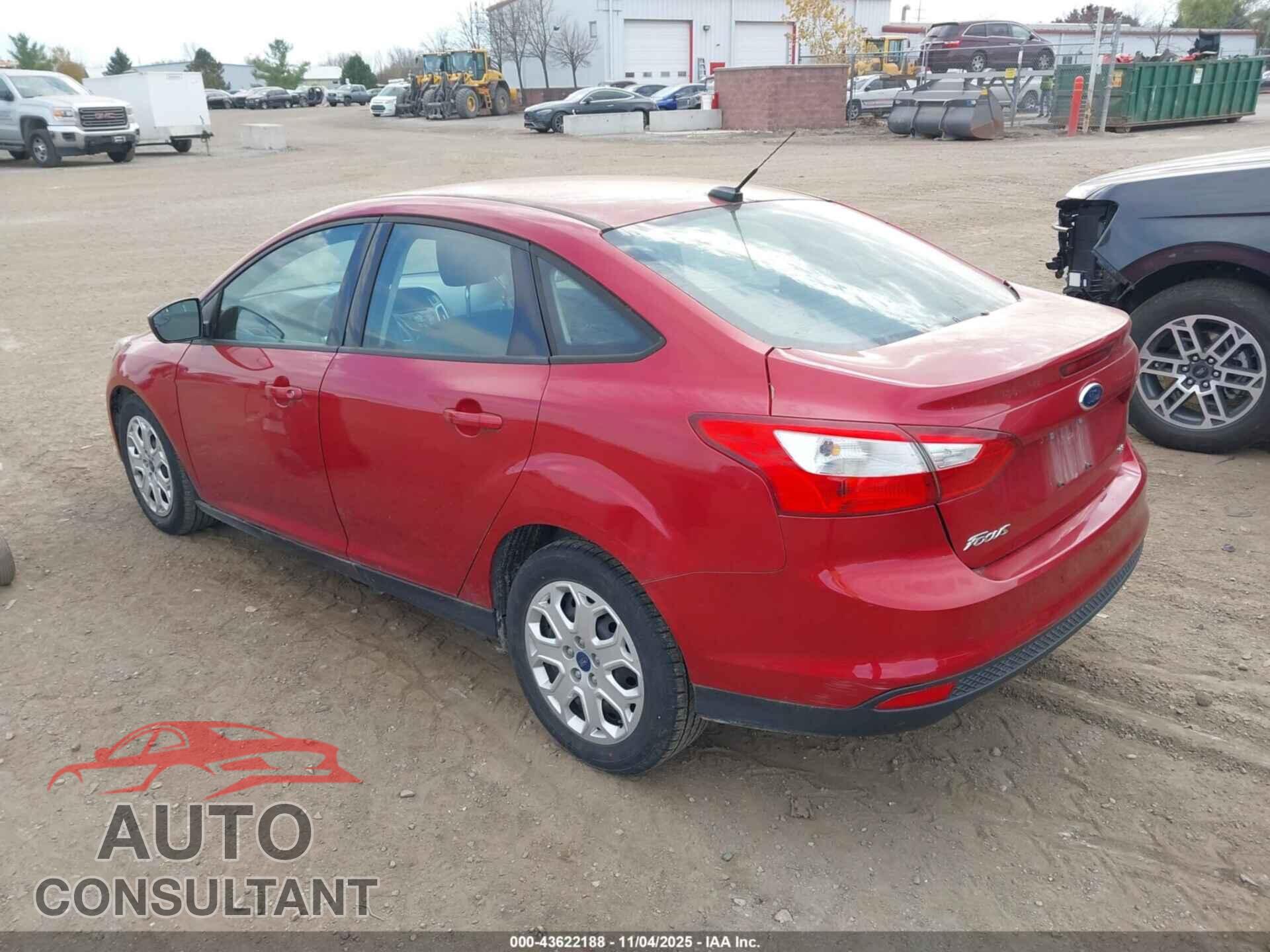 FORD FOCUS 2012 - 1FAHP3F24CL242839