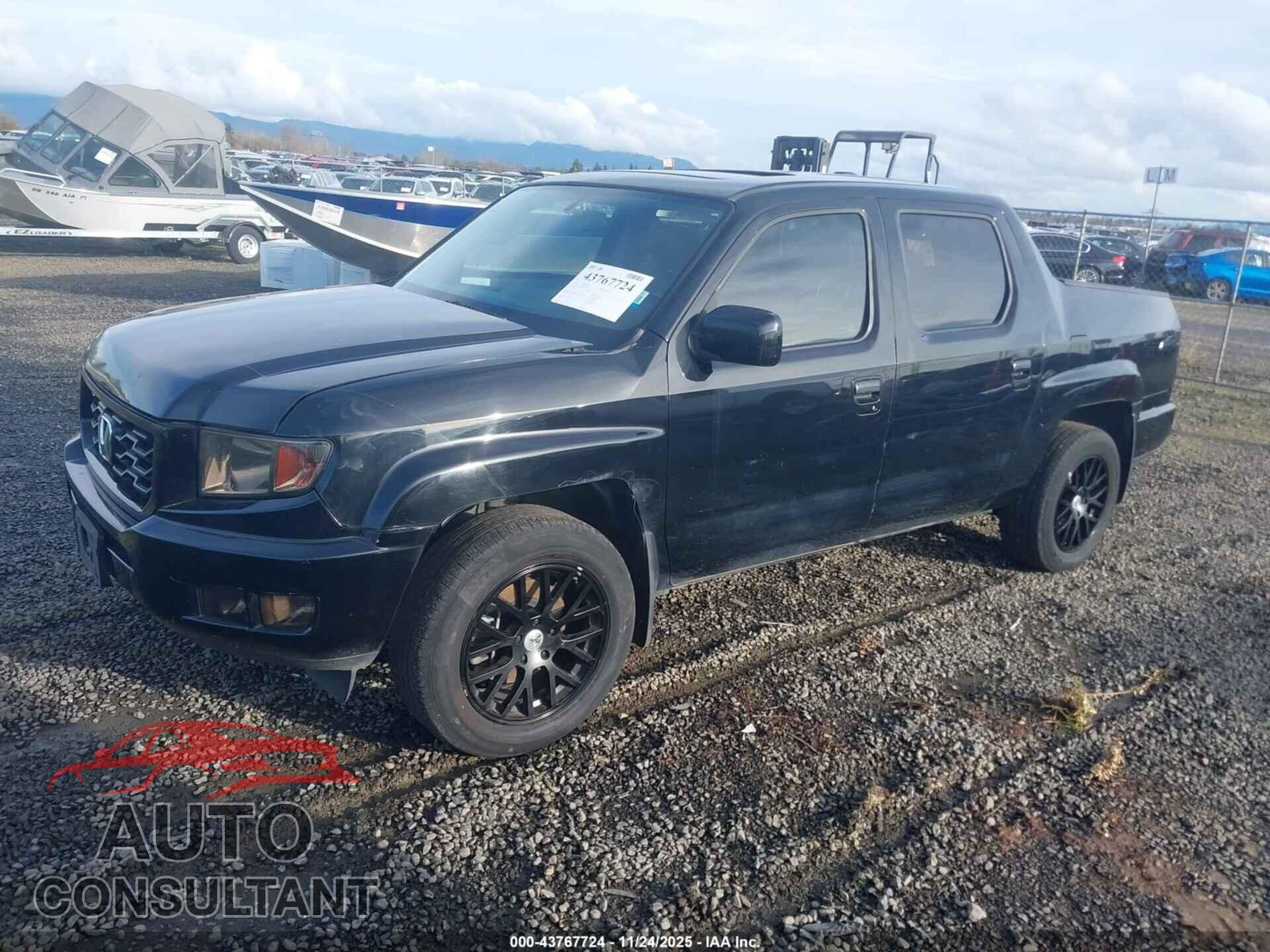 HONDA RIDGELINE 2013 - 5FPYK1F58DB005872
