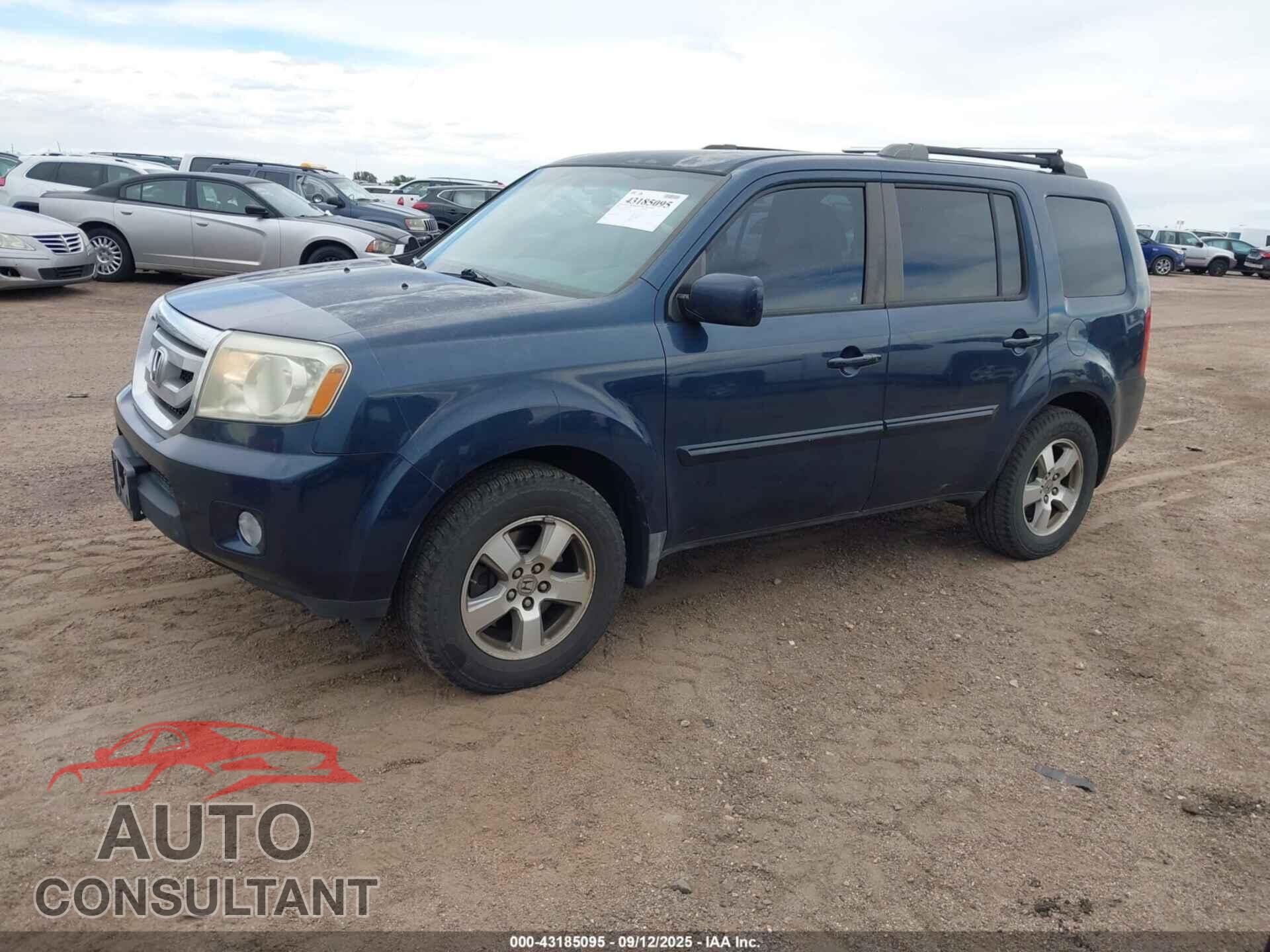 HONDA PILOT 2009 - 5FNYF48459B043439
